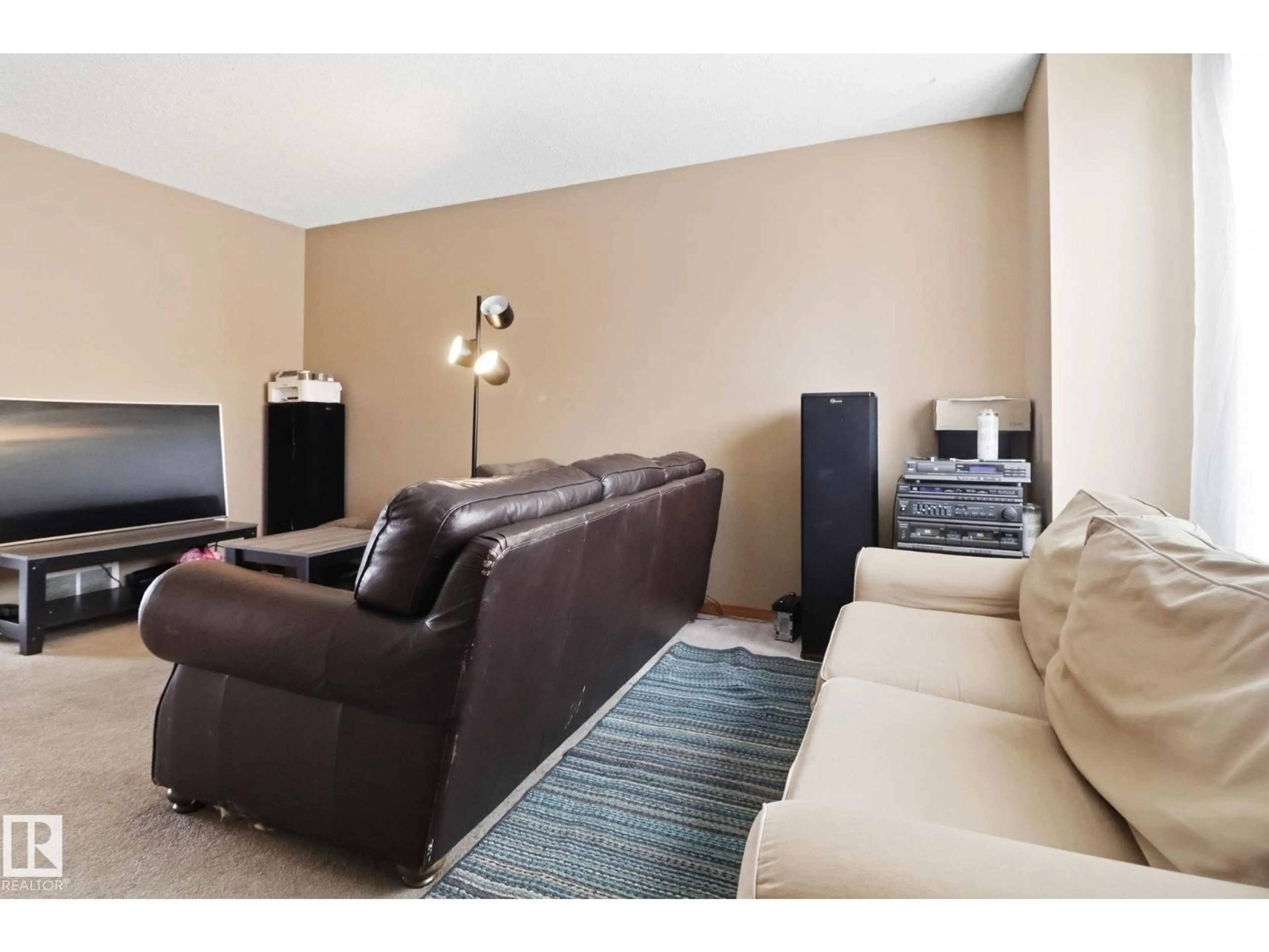 Living room with furniture, carpet floor for #13 - 320 SPRUCE RIDGE RD, Spruce Grove Alberta T7X0H5