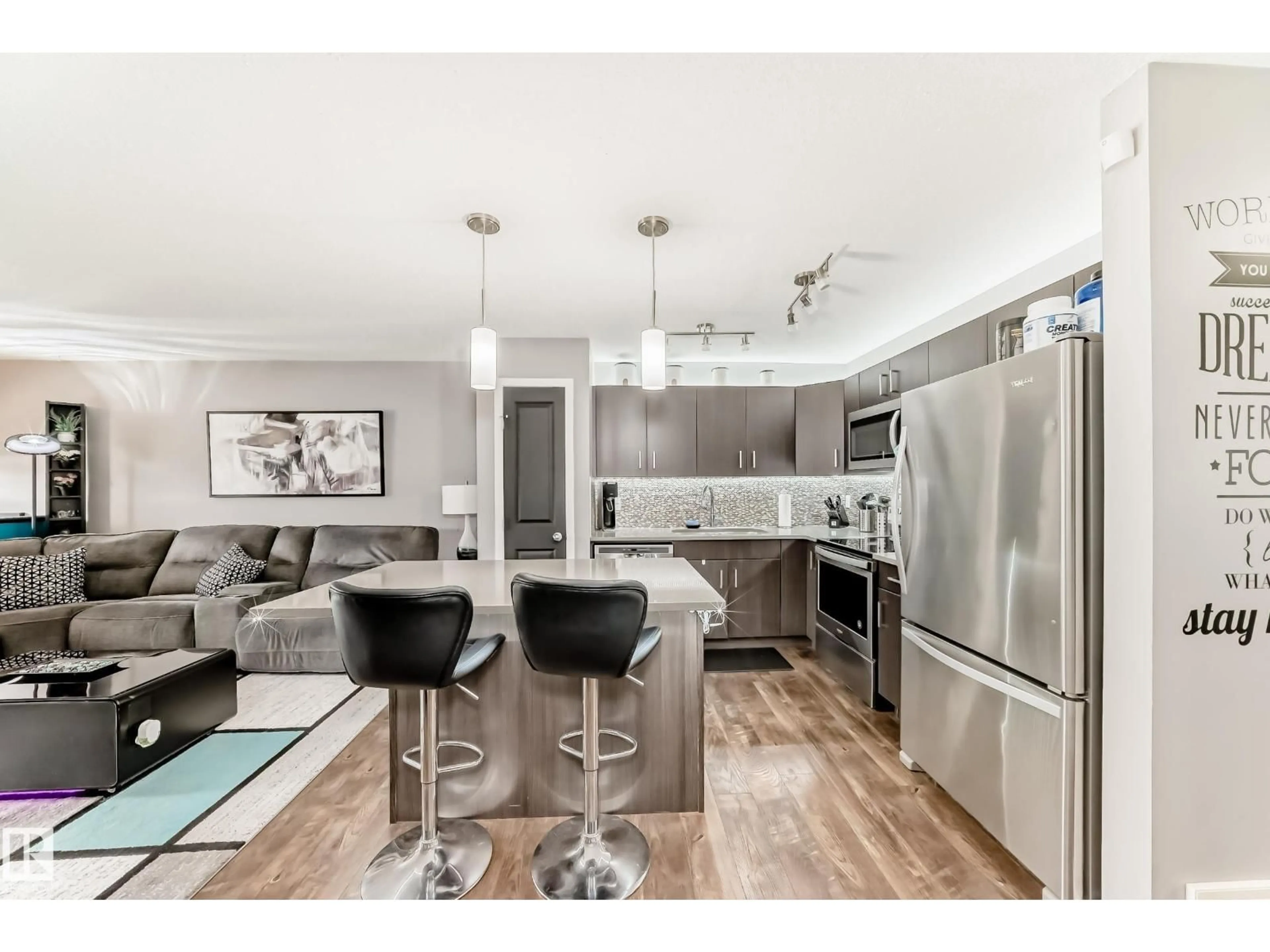 Open concept kitchen, unknown for 43 - 3305 ORCHARDS LI, Edmonton Alberta T6X2H1