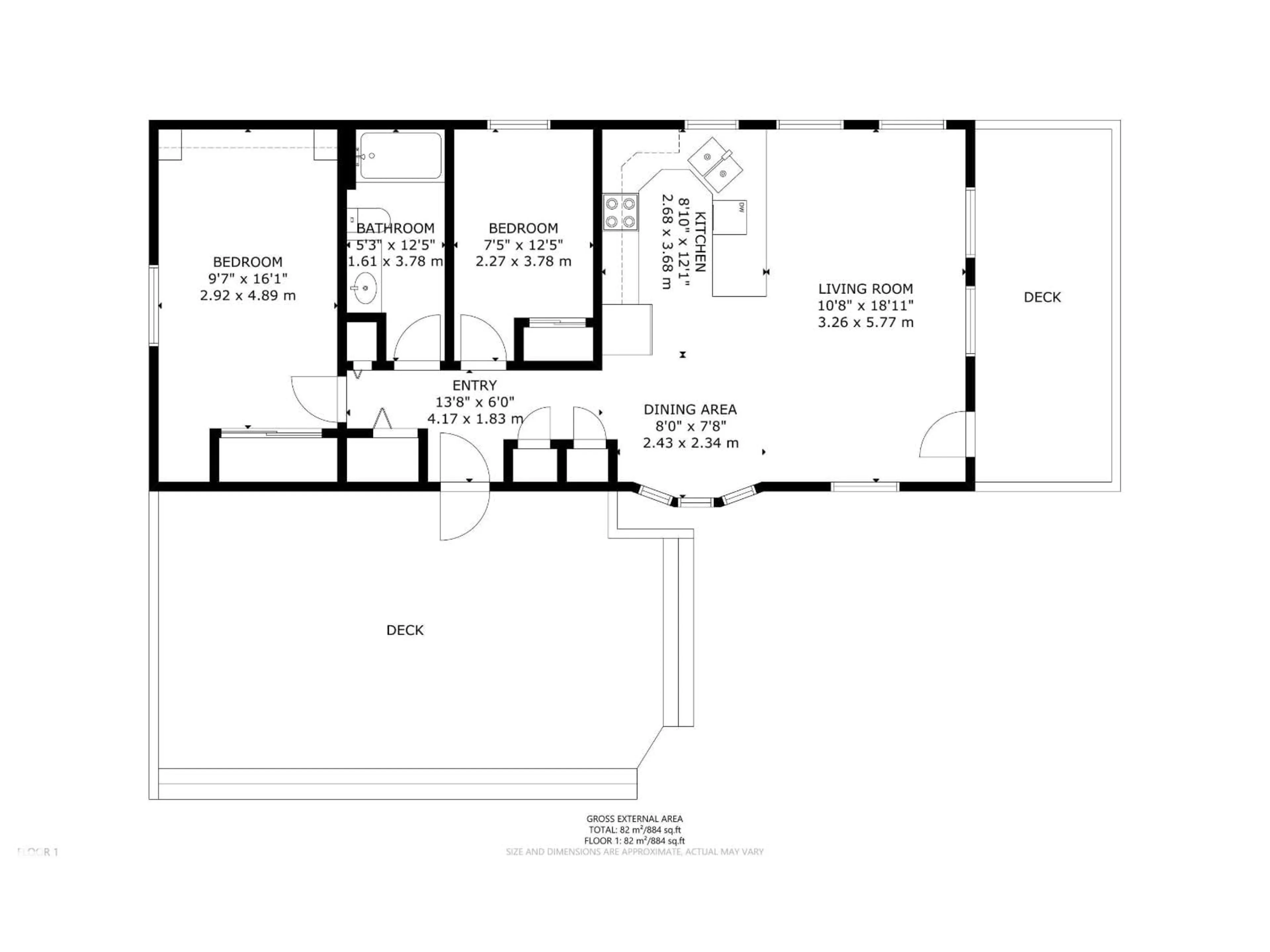 Floor plan for 53414 - 421 RGE ROAD 62, Rural Lac Ste. Anne County Alberta T0E0T0