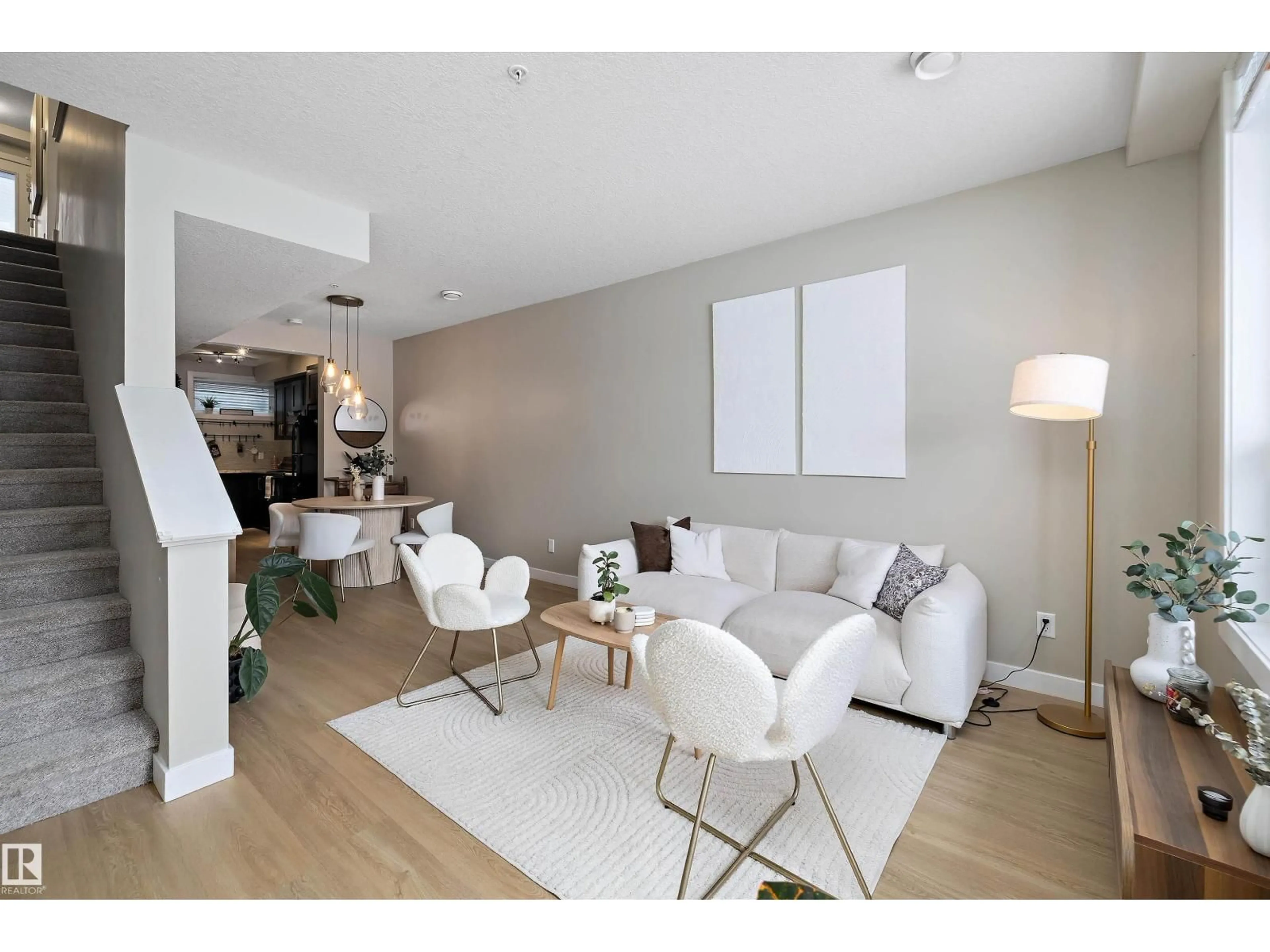 Living room with furniture, unknown for 94 - 2560 PEGASUS BV, Edmonton Alberta T5E0V9