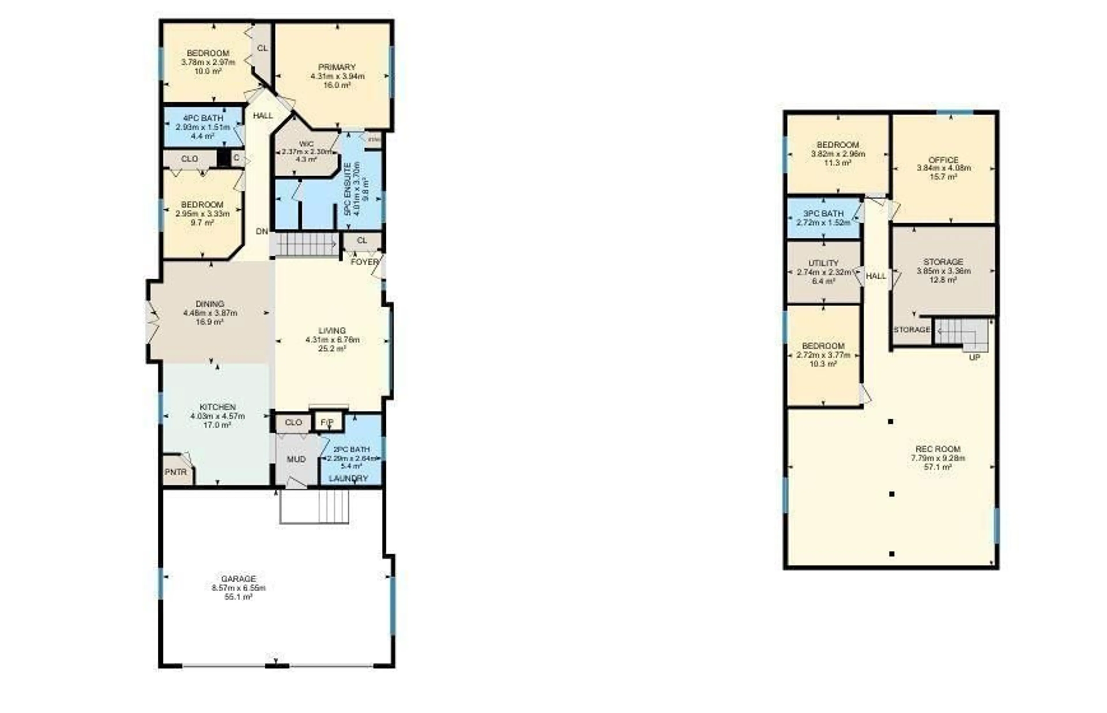 Floor plan for 5004 60 AV, Rural Wetaskiwin County Alberta T0C2C0