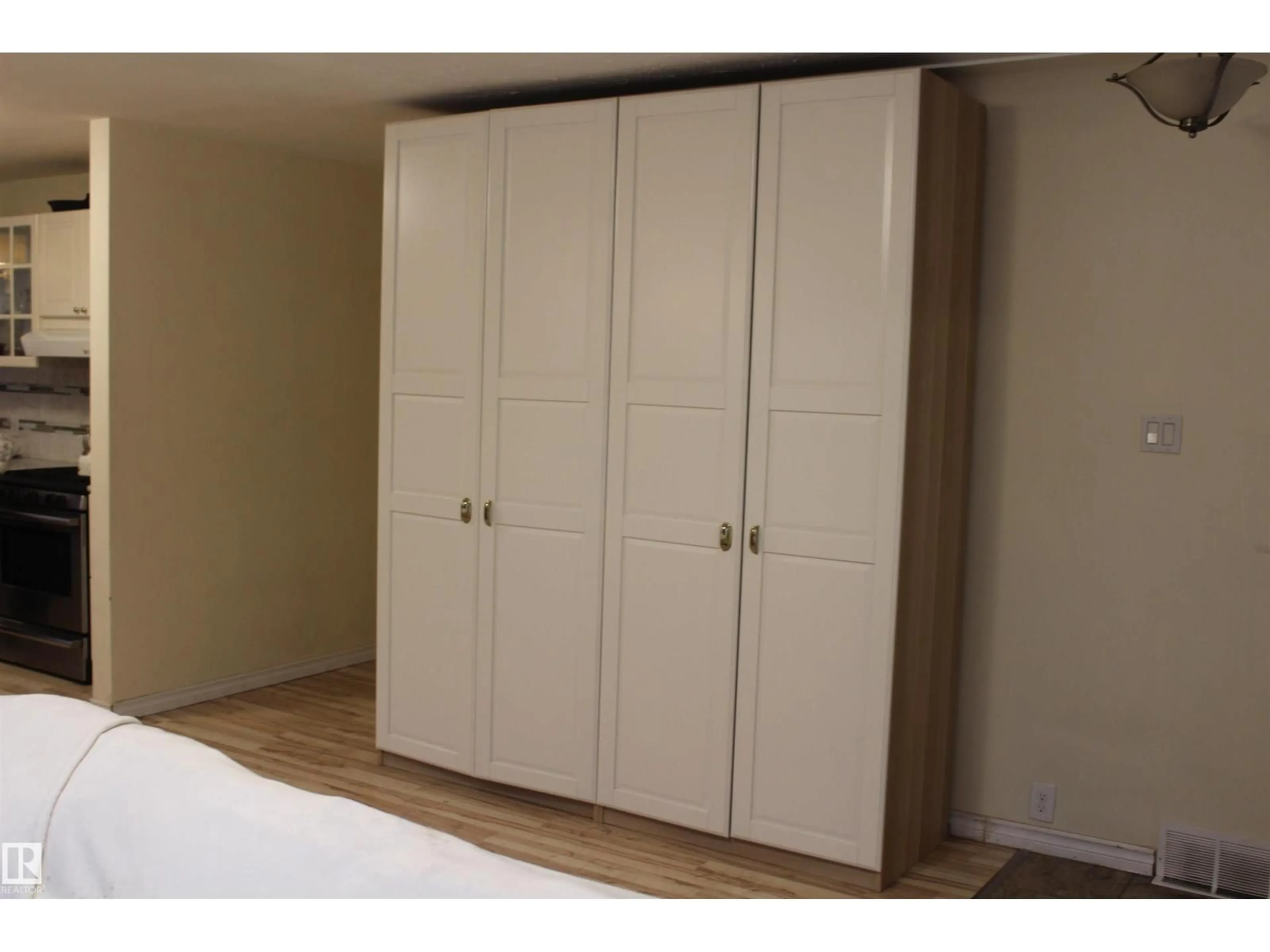 Storage room or clothes room or walk-in closet for NW - 12432 134 ST, Edmonton Alberta T5L1V2
