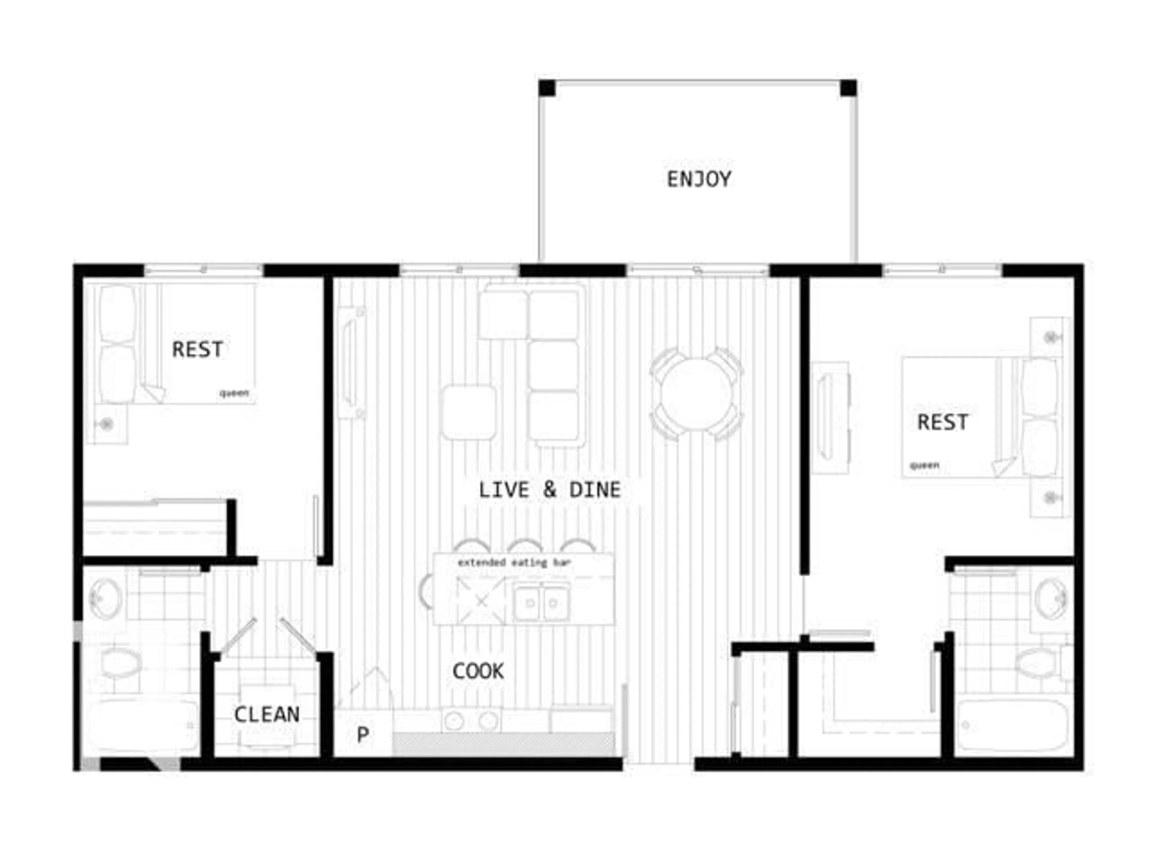 Floor plan for 210 394 WINDERMERE BV, Edmonton Alberta T6W0R1