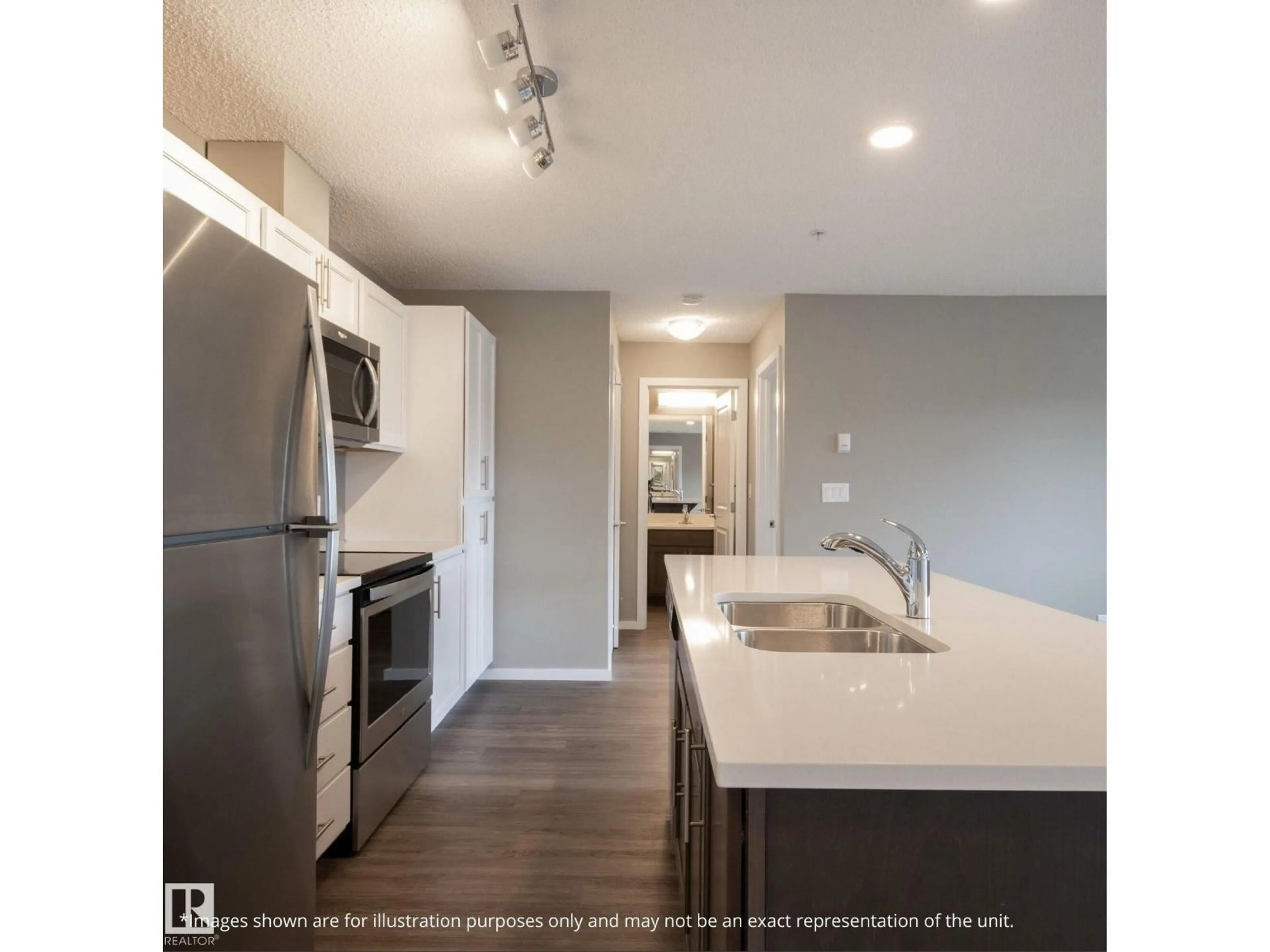 Open concept kitchen, unknown for 210 394 WINDERMERE BV, Edmonton Alberta T6W0R1