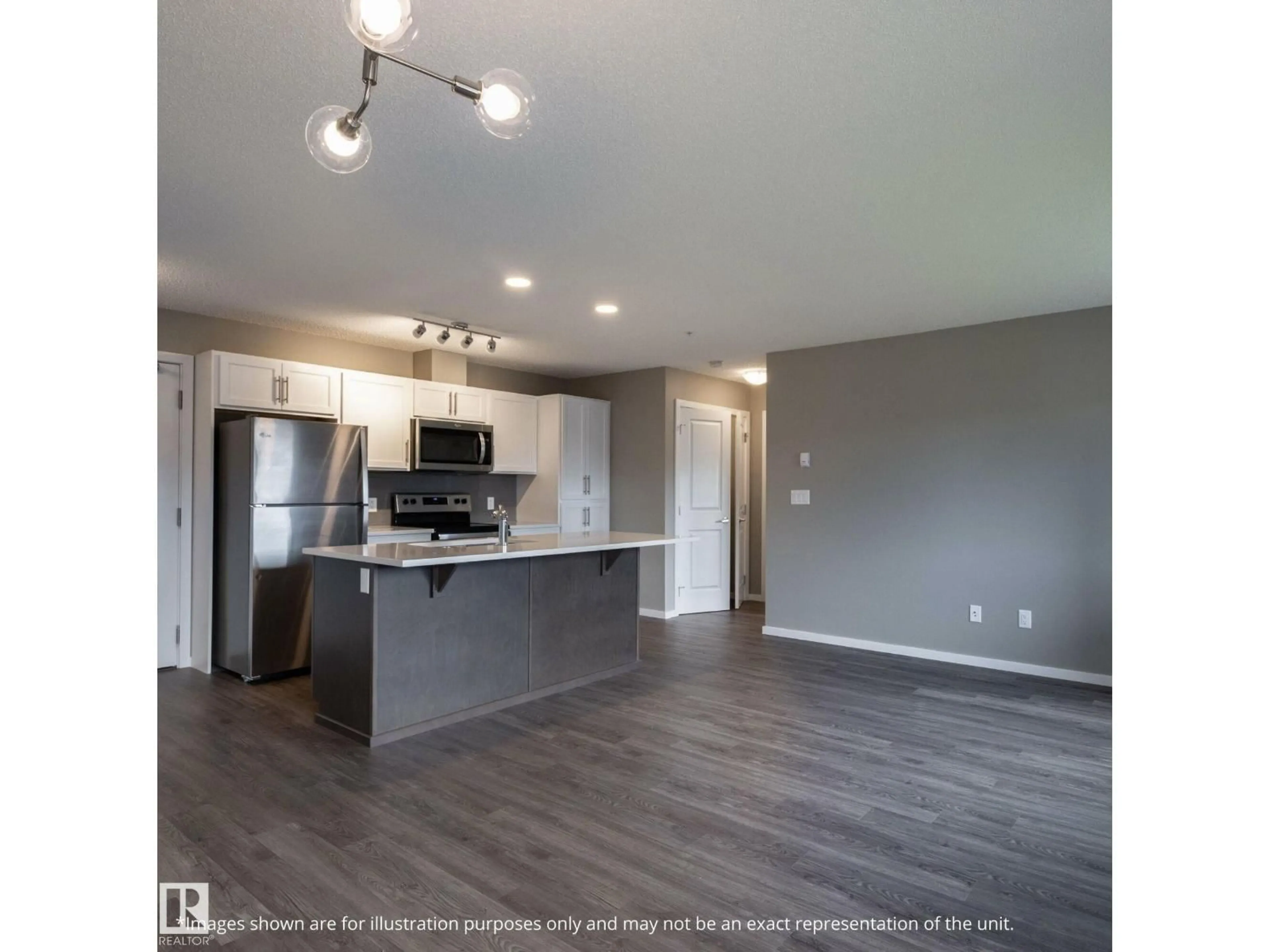 Open concept kitchen, unknown for 210 394 WINDERMERE BV, Edmonton Alberta T6W0R1
