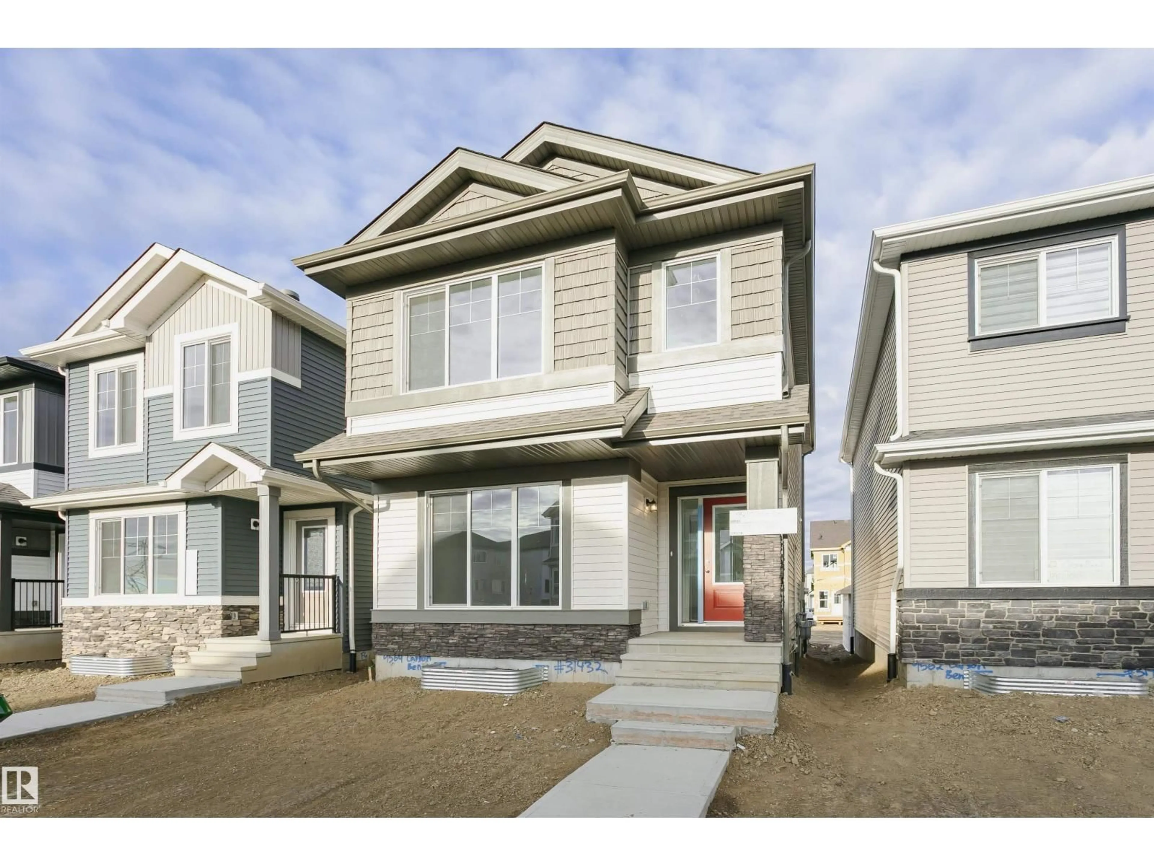 Home with vinyl exterior material, street for SW - 9564 CARSON BEND BN, Edmonton Alberta T6W5H6