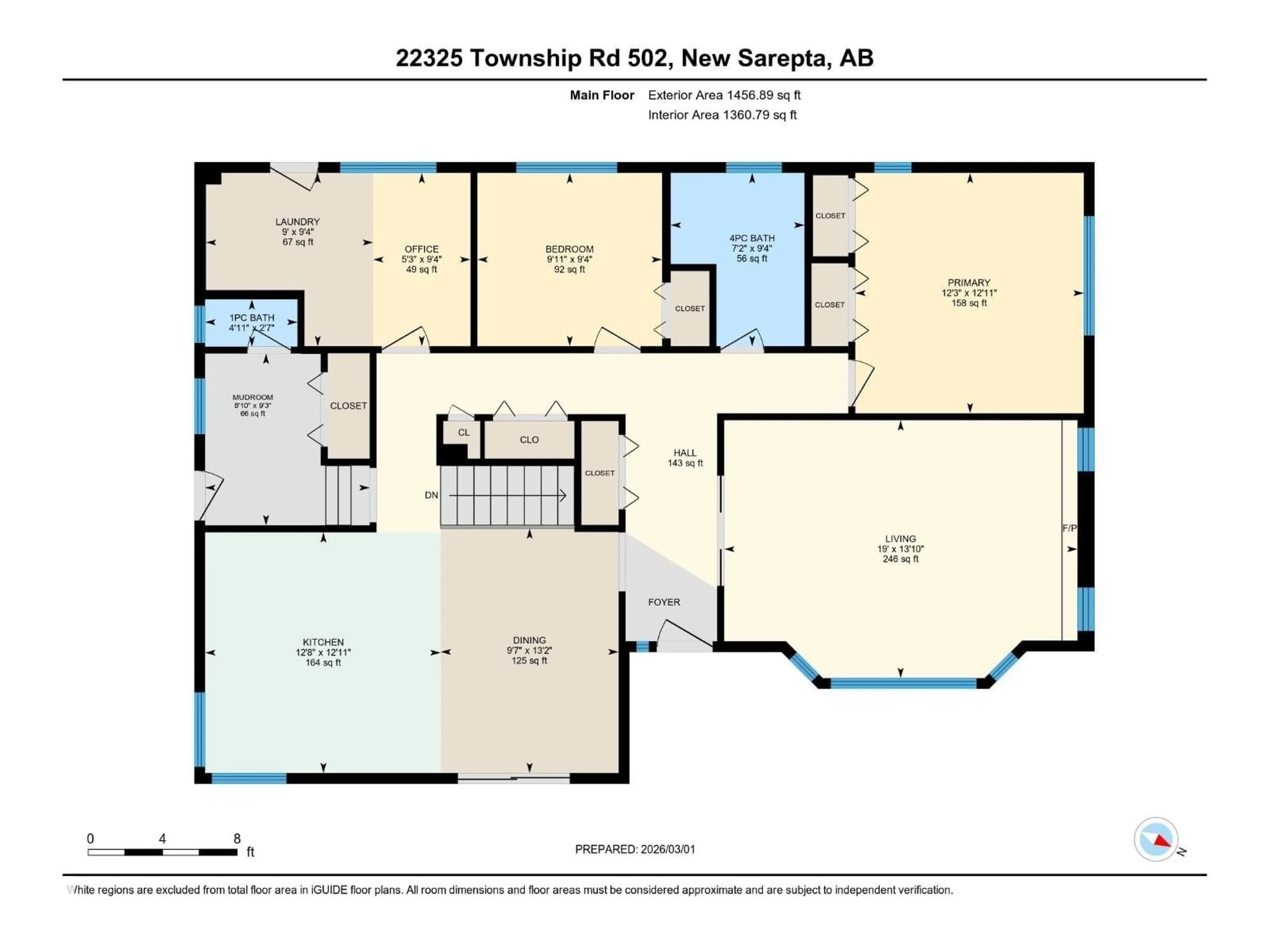 Floor plan for 22325 TOWNSHIP 502 NE, Rural Leduc County Alberta T0B3M2