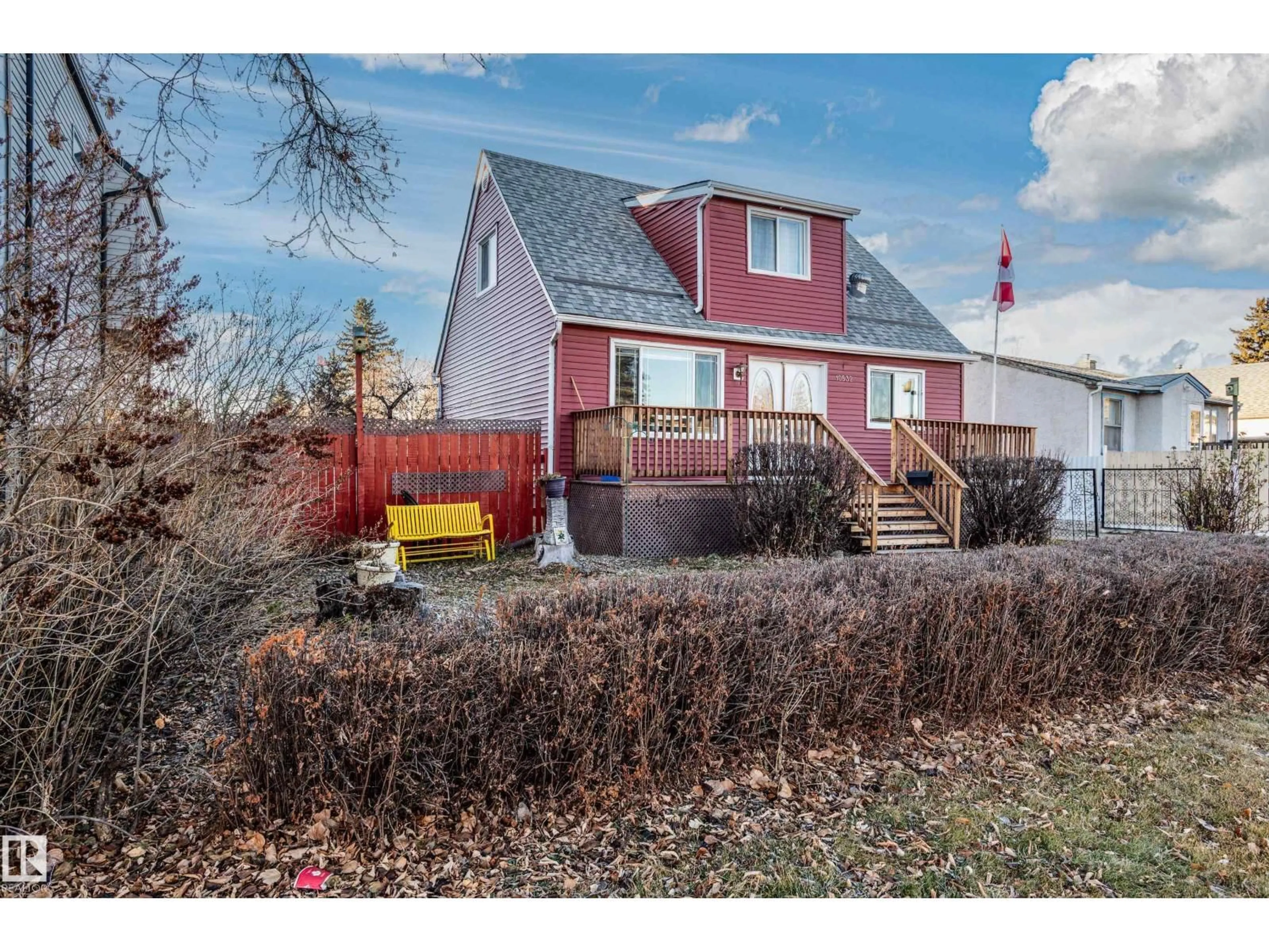 Home with vinyl exterior material, street for NW - 10532 157 ST, Edmonton Alberta T5P2V8