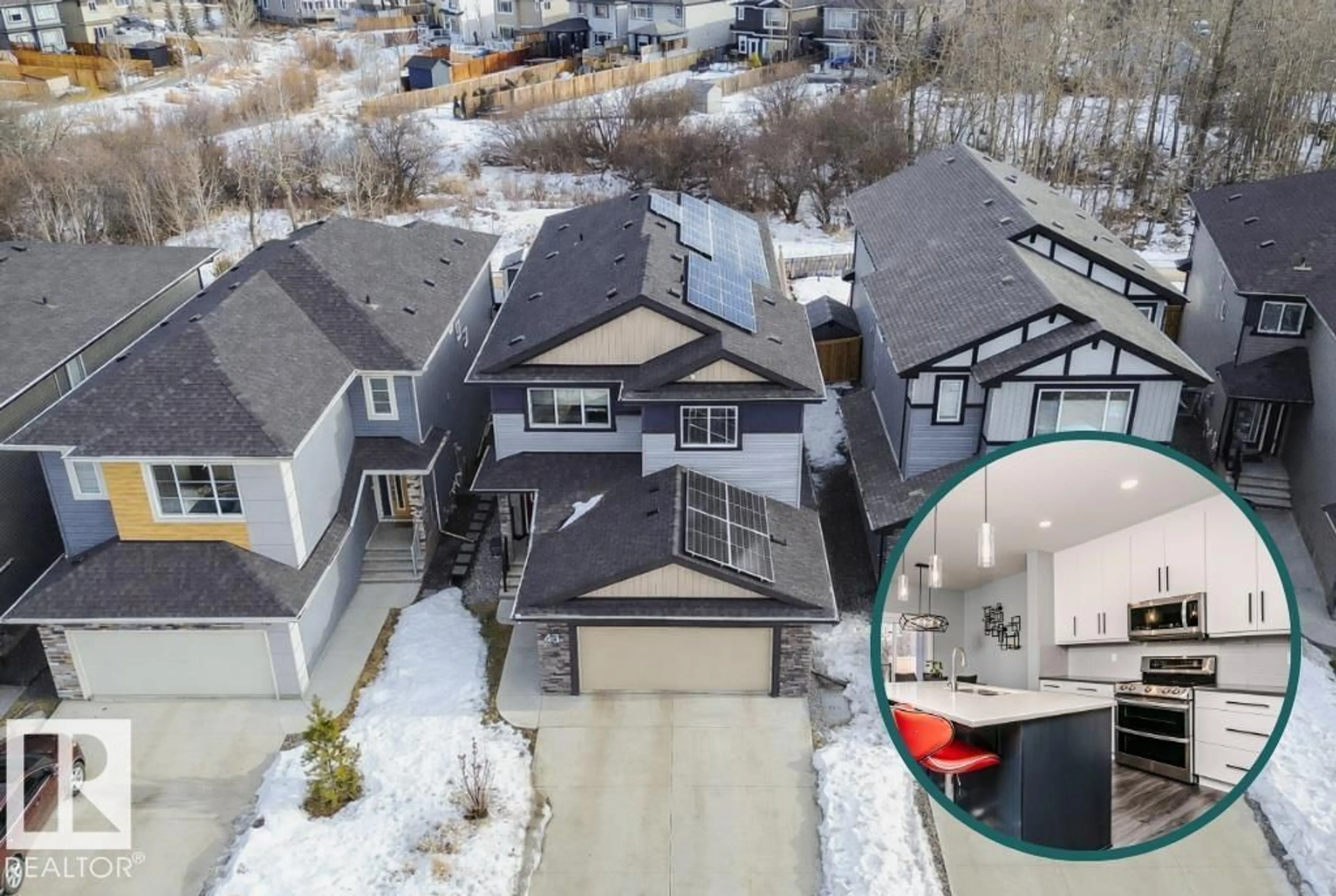 A pic from outside/outdoor area/front of a property/back of a property/a pic from drone, unknown for 43 ADELAIDE CO, Spruce Grove Alberta T7X2V4