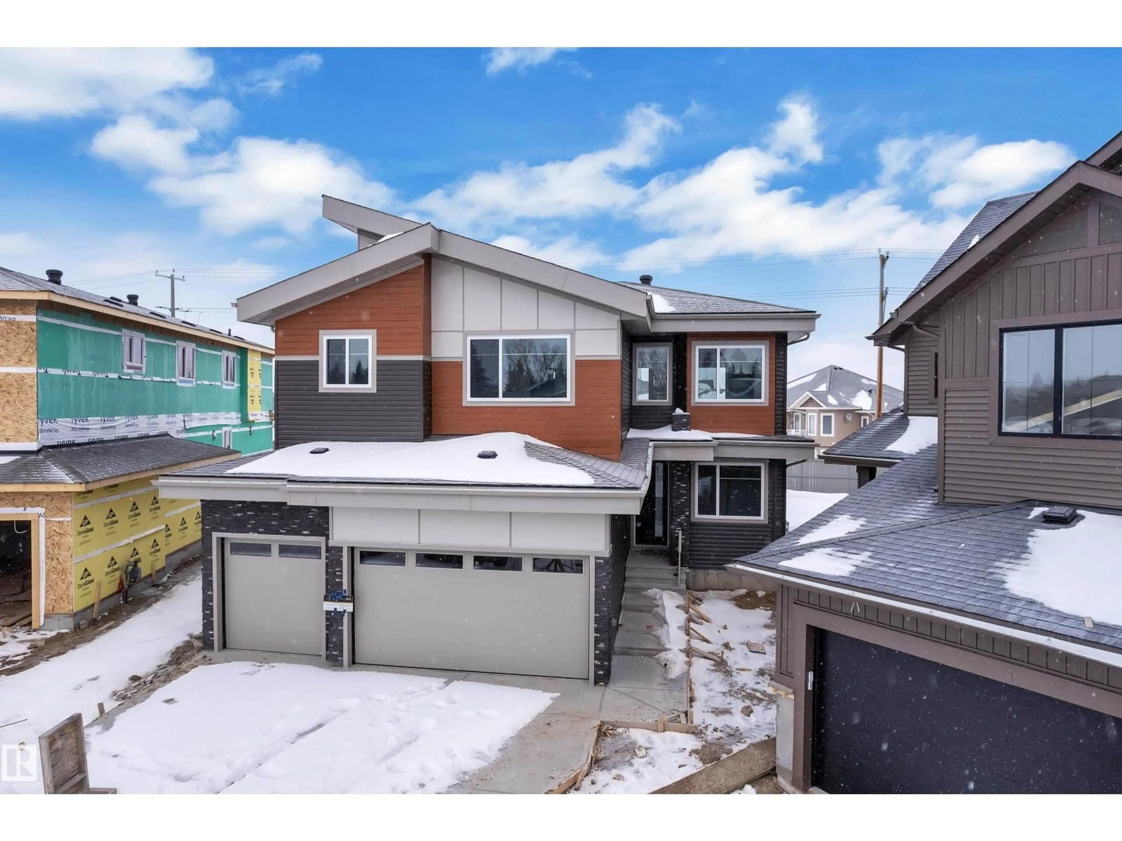 Home with vinyl exterior material, street for 159 GRAYBRIAR DR, Stony Plain Alberta T7Z0M7