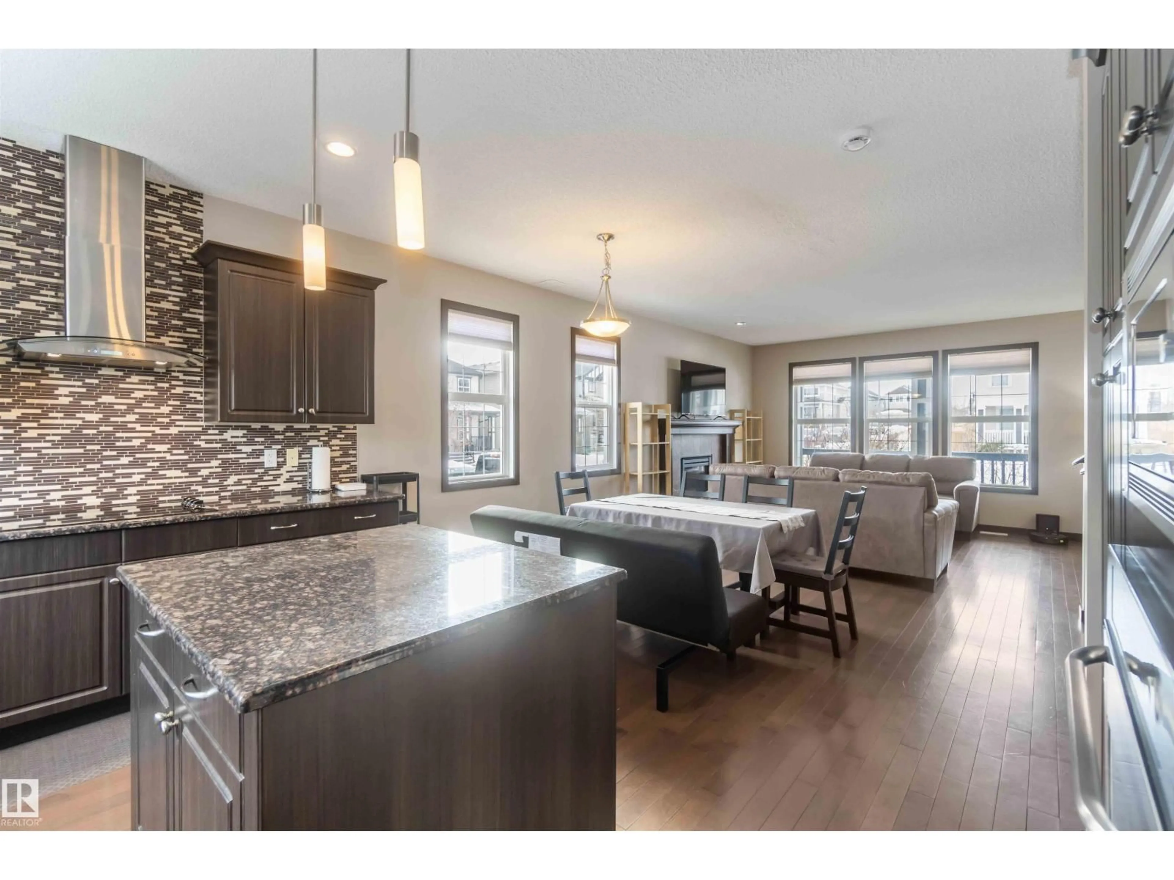 Open concept kitchen, unknown for NW - 9839 221 ST, Edmonton Alberta T5T4M3