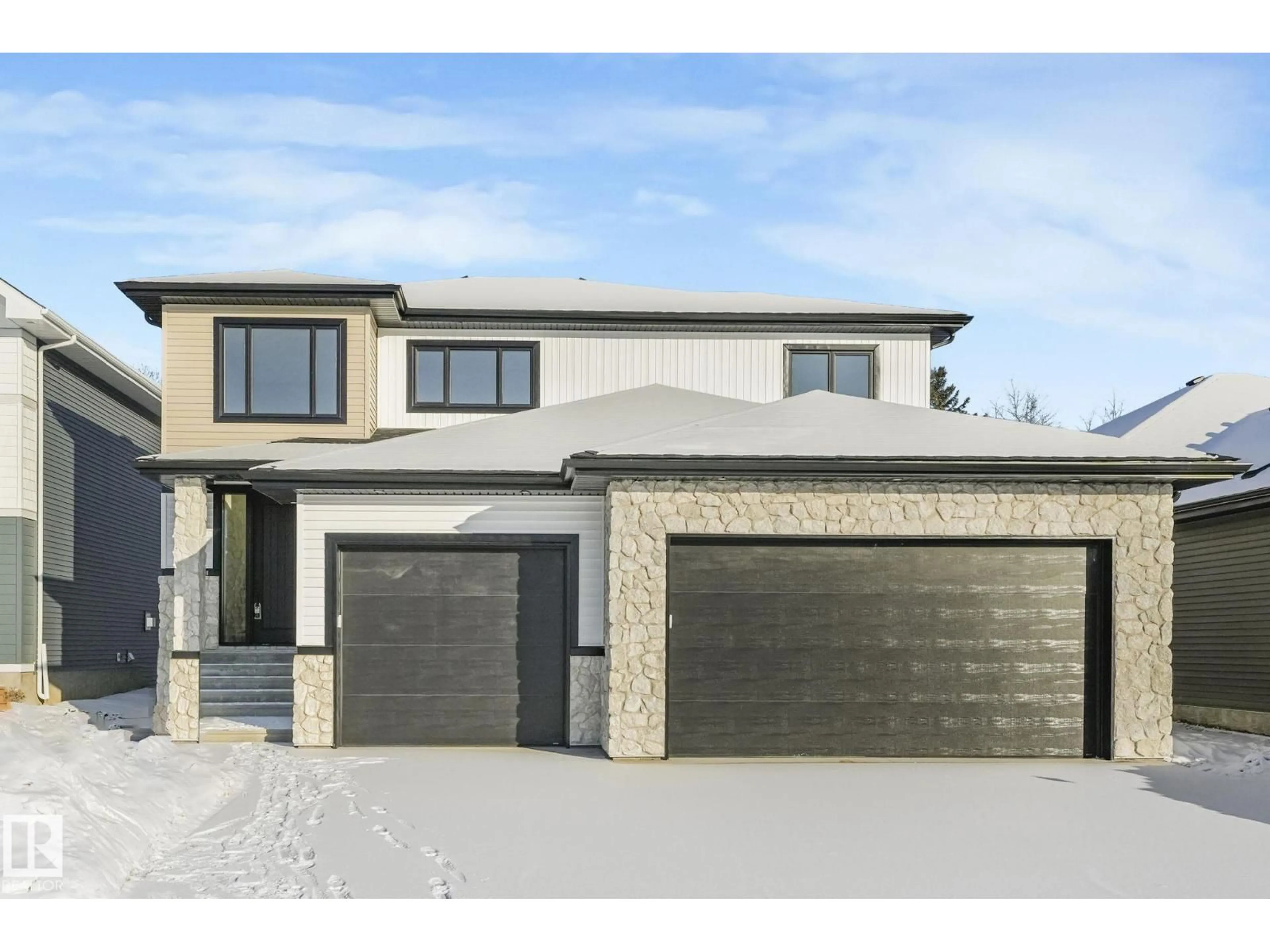 Home with brick exterior material, street for 82 HARVEST CR, Ardrossan Alberta T8E0B5
