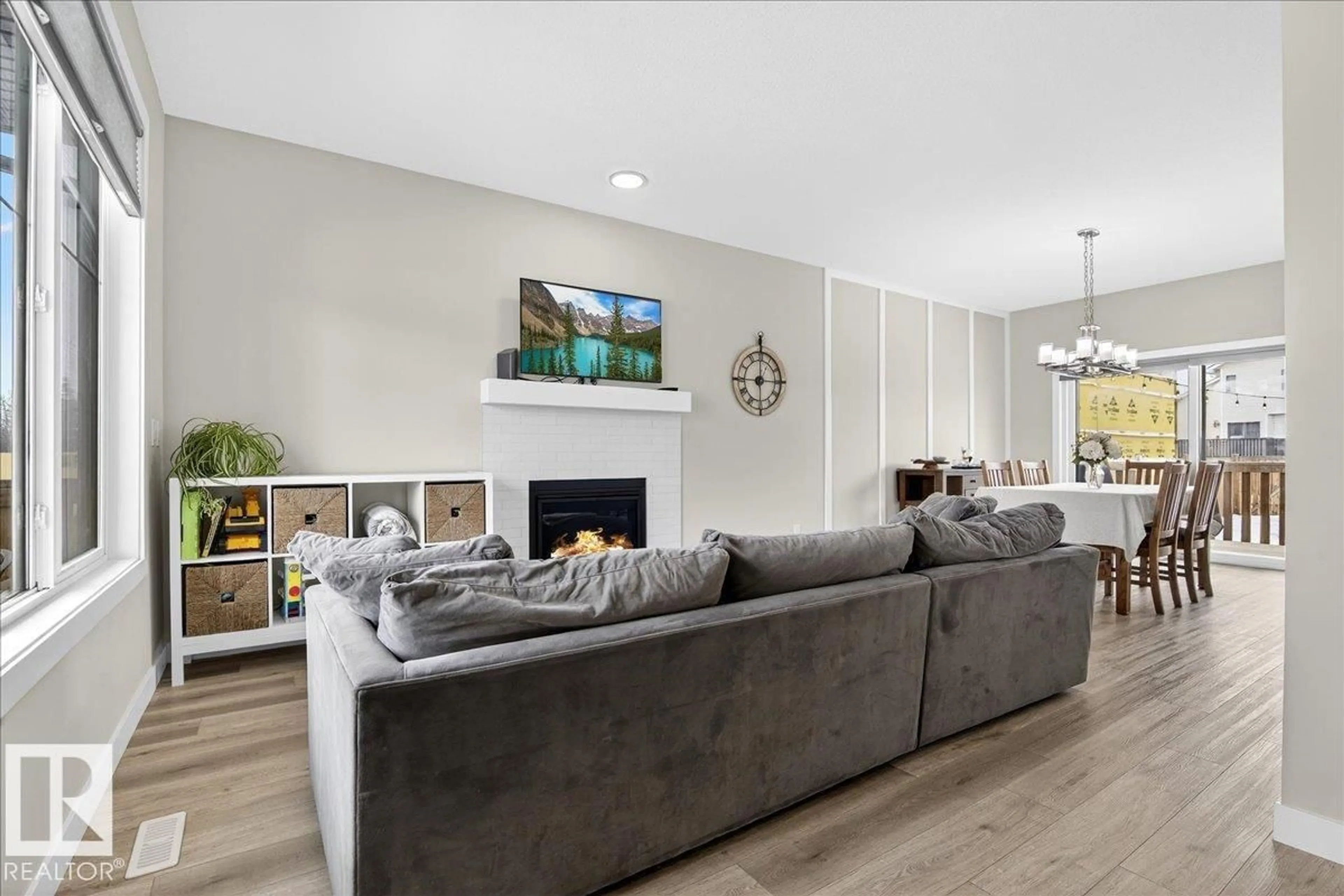 Living room with furniture, unknown for 80 MAPLE CR, Gibbons Alberta T0A1N0