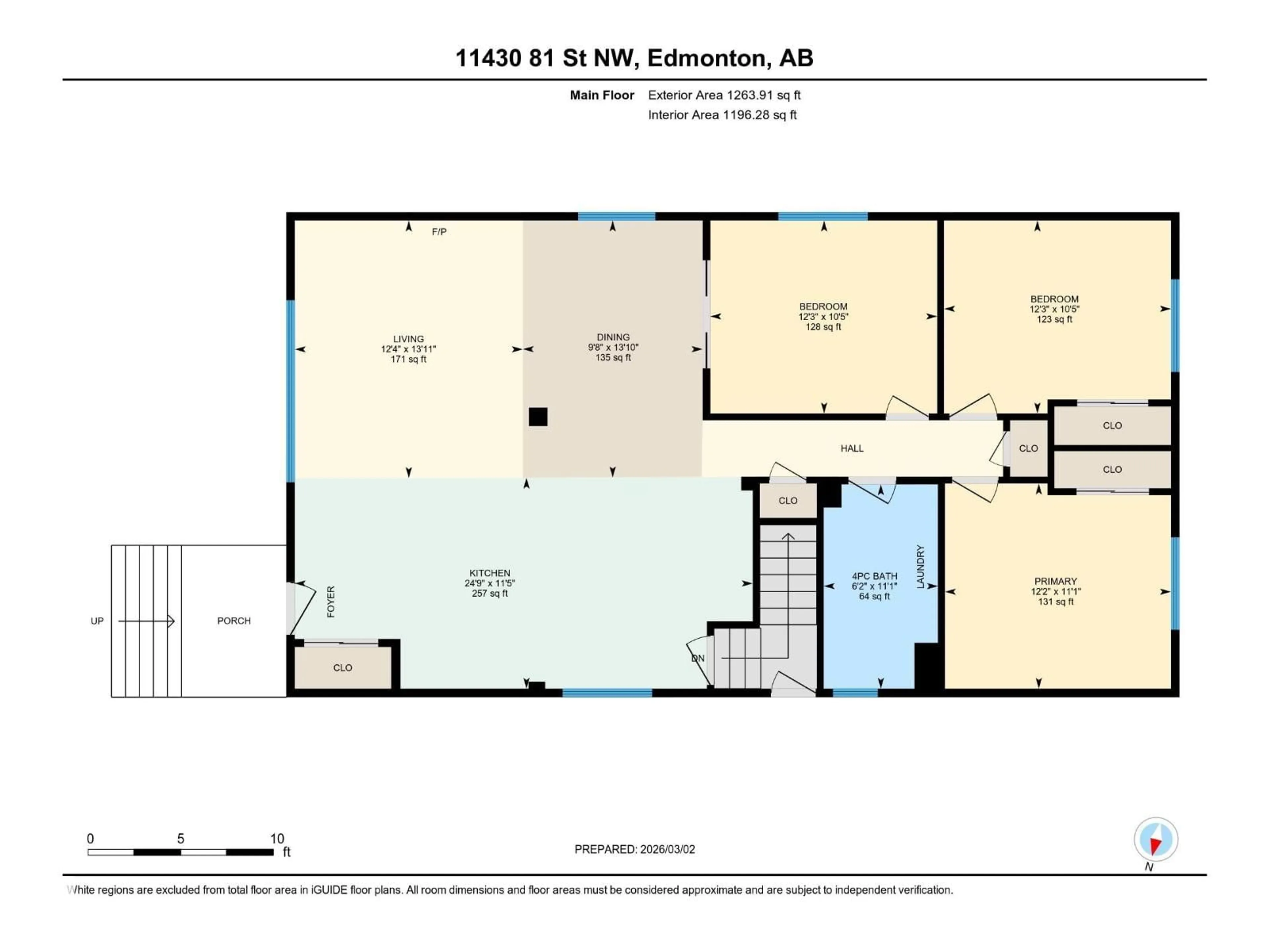 Floor plan for NW - 11430 81 ST, Edmonton Alberta T5B2R6