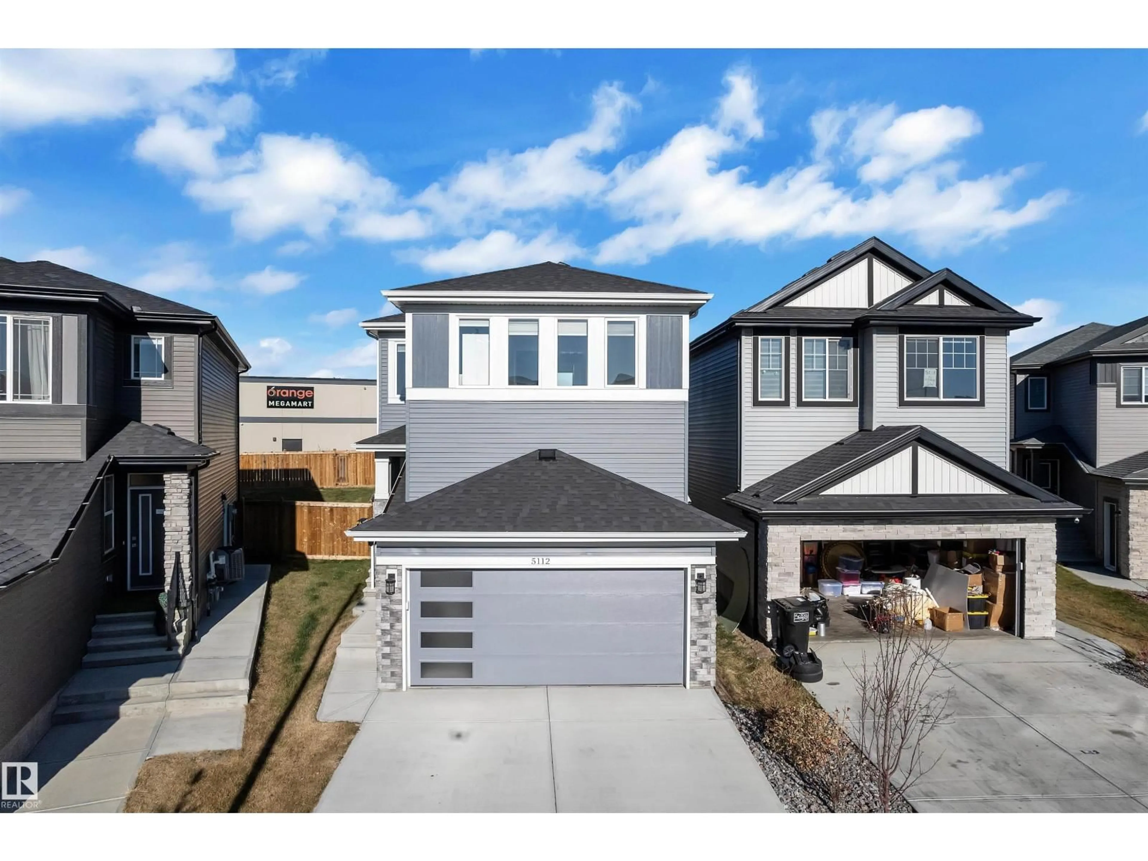 Home with vinyl exterior material, street for SW - 5112 23 AV, Edmonton Alberta T6X3A4