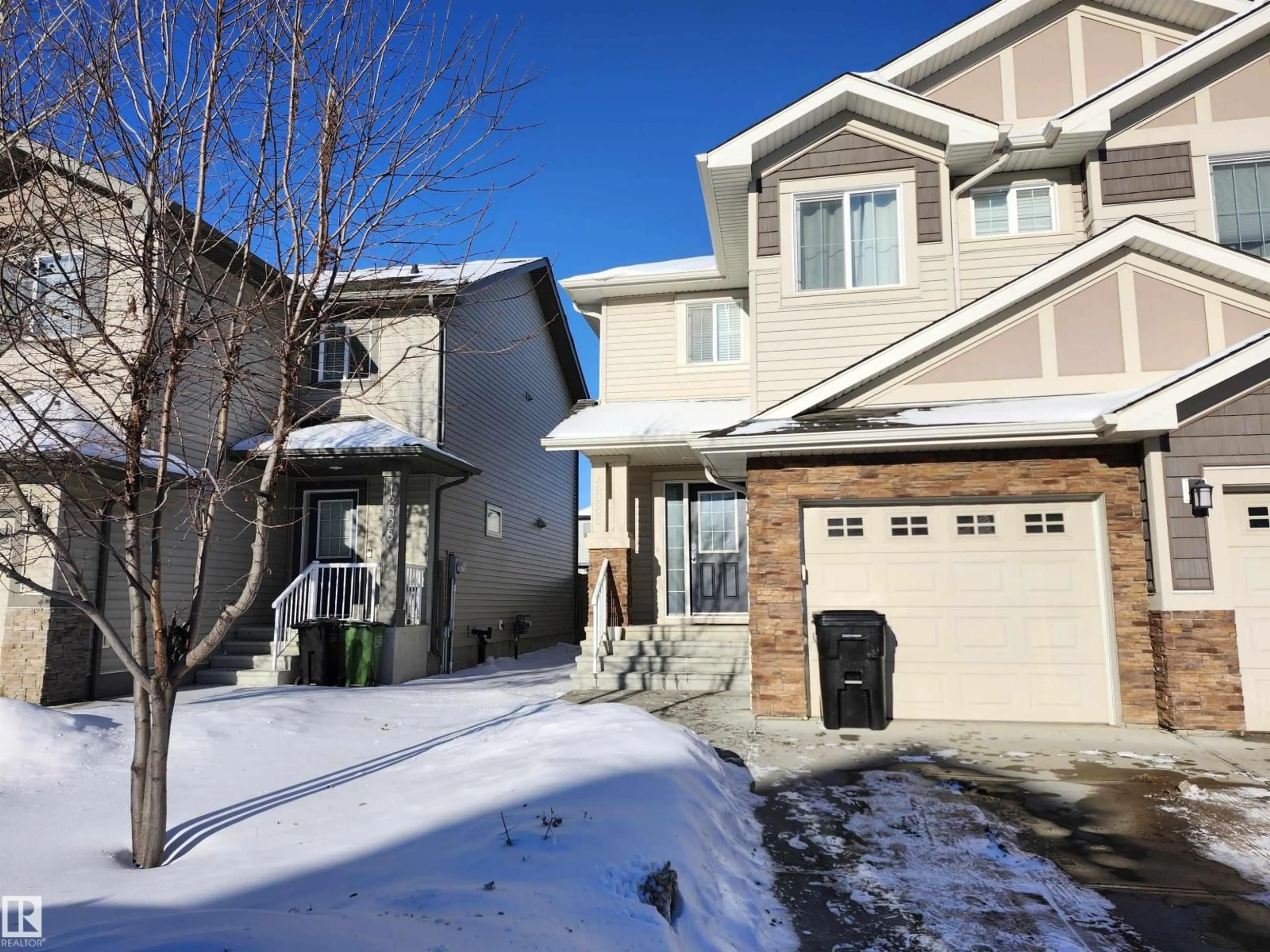 A pic from outside/outdoor area/front of a property/back of a property/a pic from drone, street for NW - 12026 167B AV, Edmonton Alberta T5X0G6