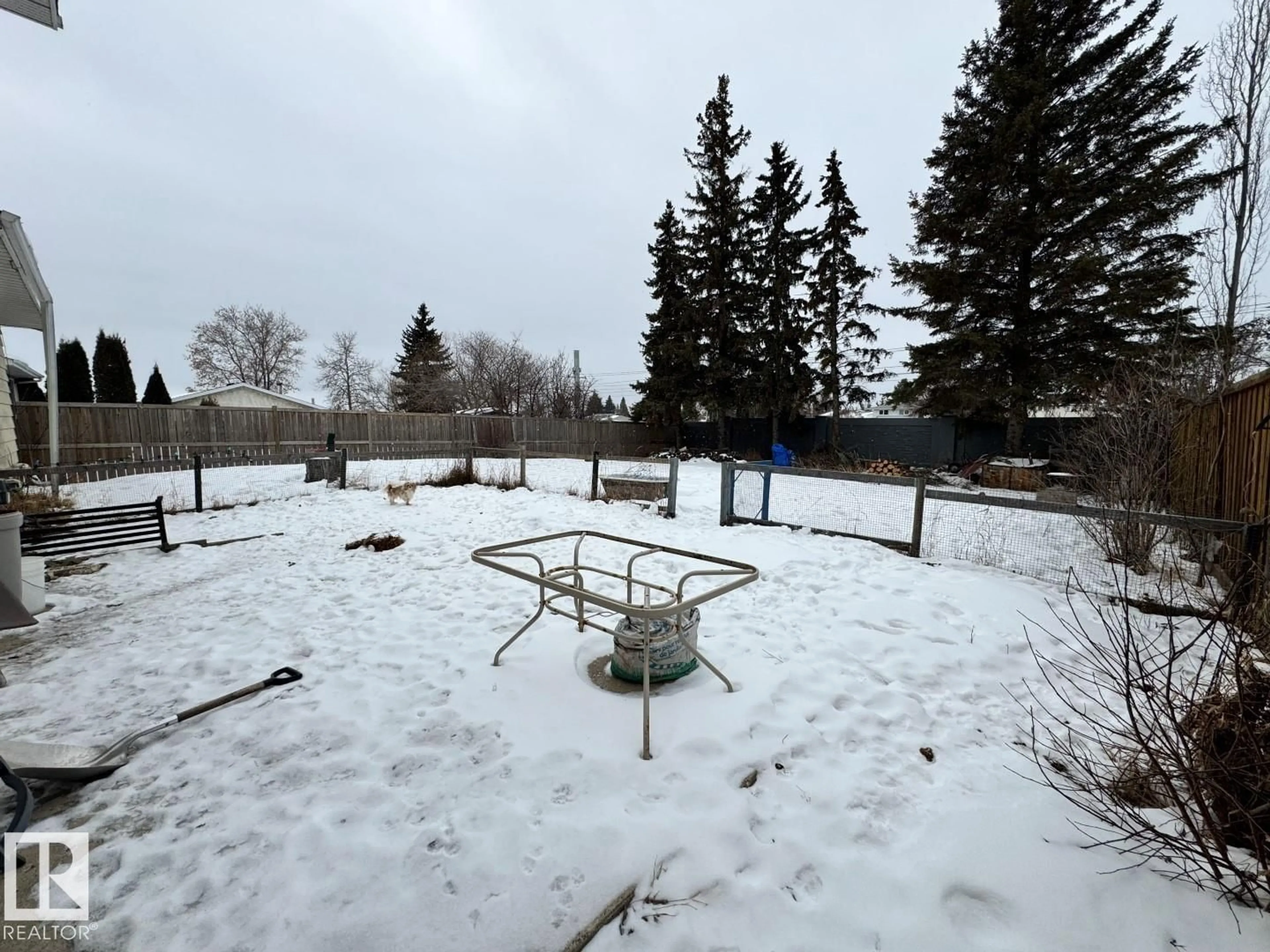 Patio, mountain view for NW - 3536 65 ST, Edmonton Alberta T6L1G4
