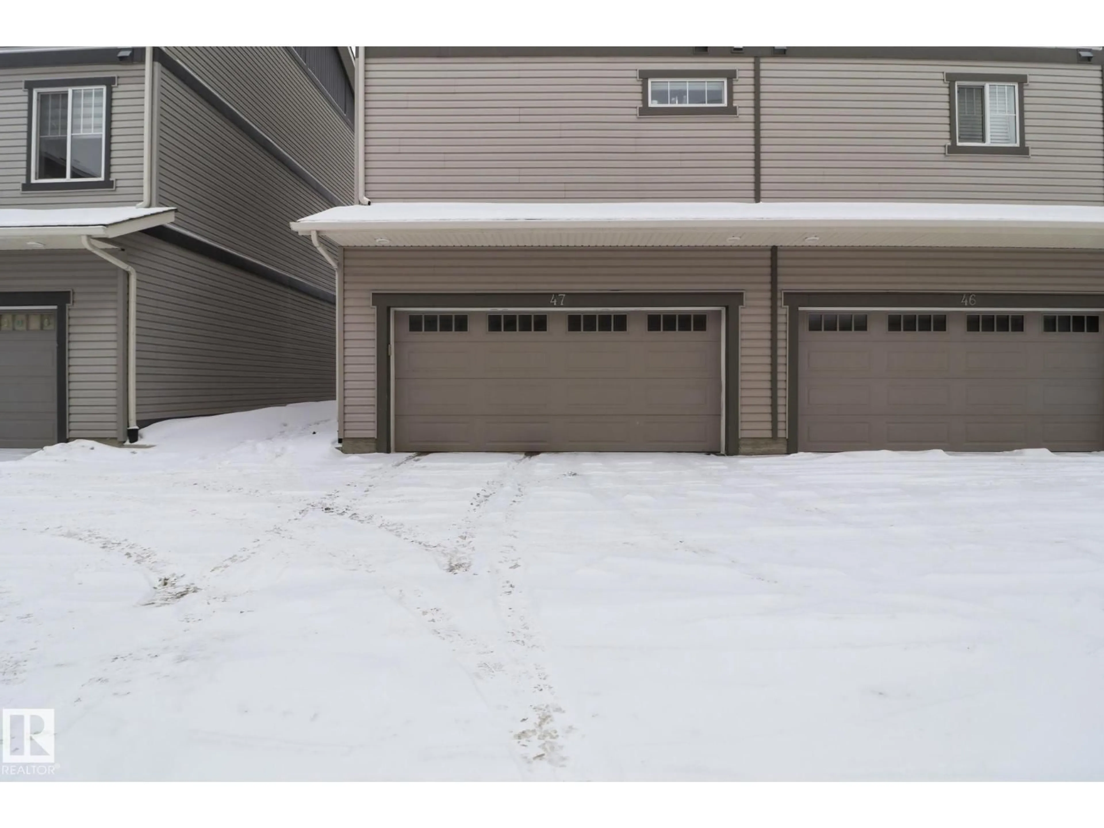 Indoor garage for #47 - 12815 CUMBERLAND RD, Edmonton Alberta T6V0M2