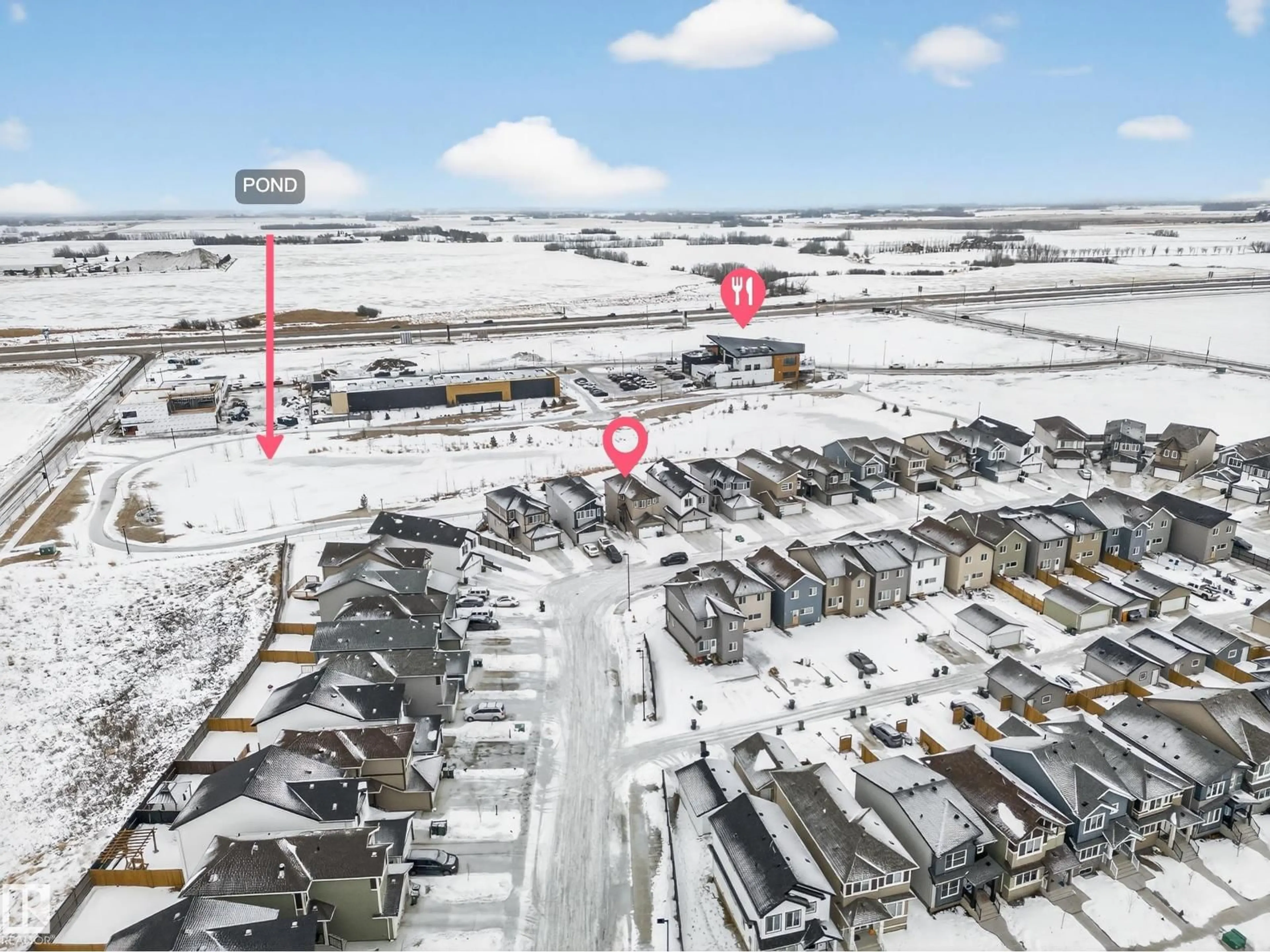 A pic from outside/outdoor area/front of a property/back of a property/a pic from drone, street for 7104 47A STREET, Beaumont Alberta T4X3B7