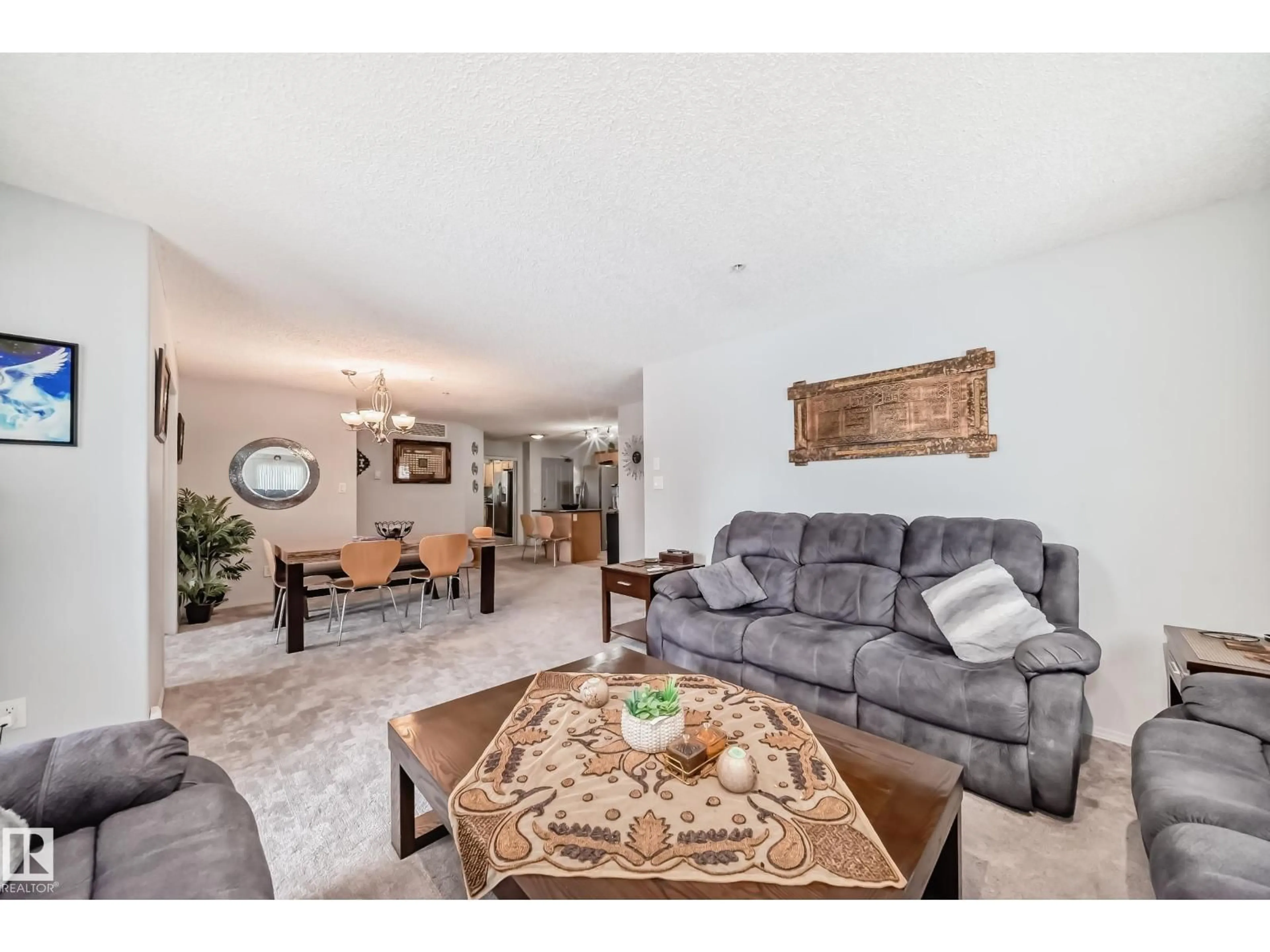Living room with furniture, unknown for 201 - 16303 95 ST, Edmonton Alberta T5Z3V1