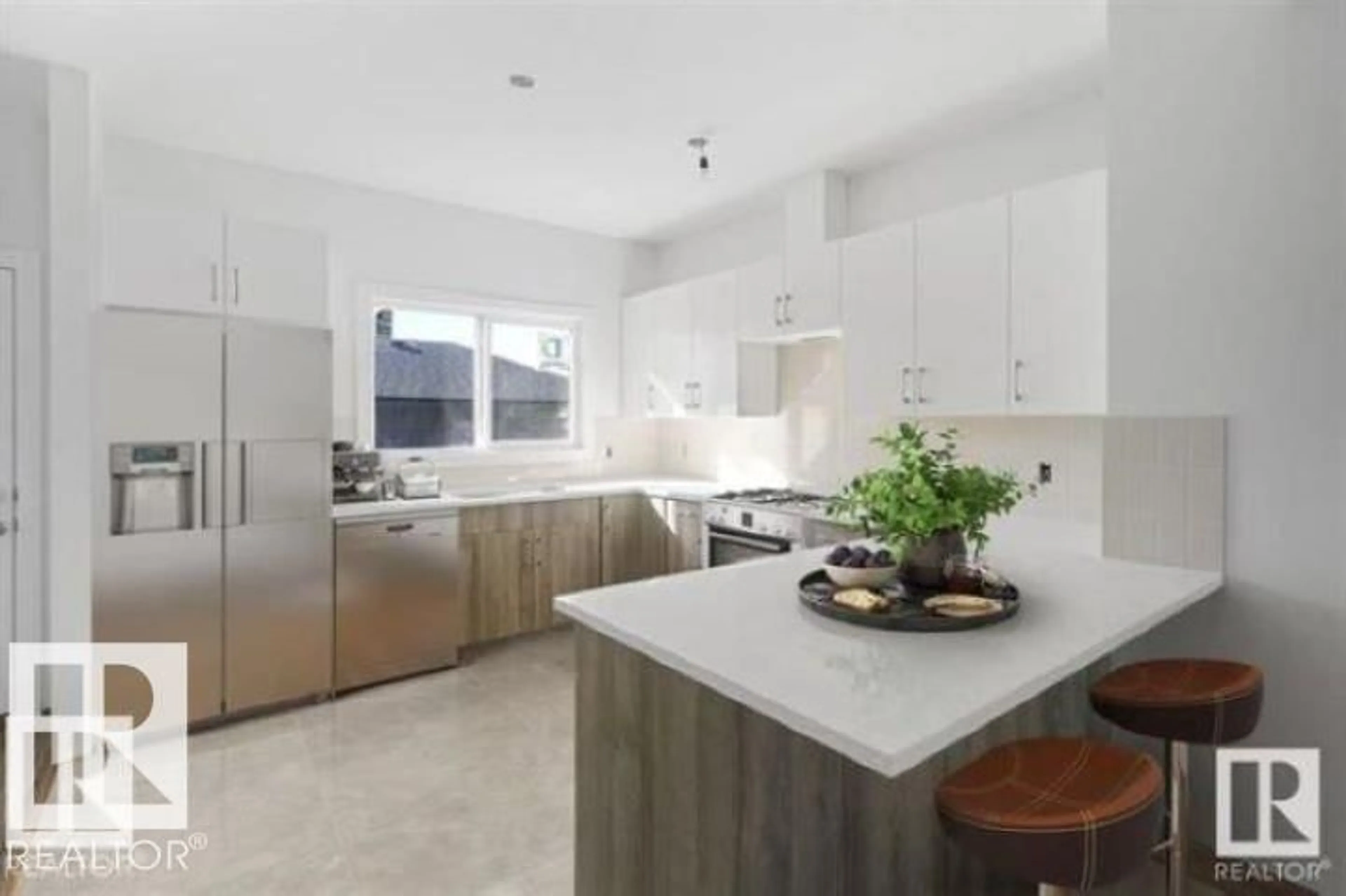 Contemporary kitchen, unknown for 691 CAMBRIAN BV, Sherwood Park Alberta T8H3B7
