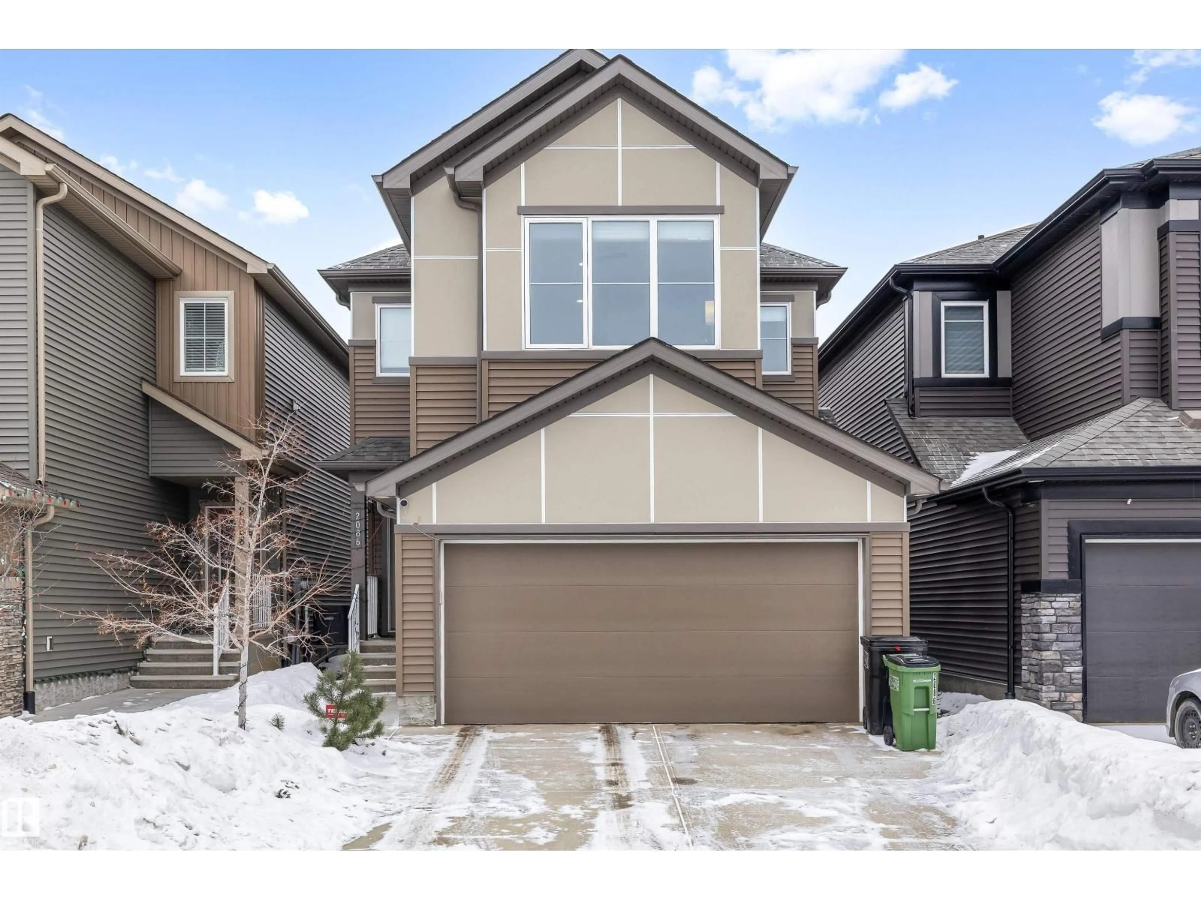 Home with vinyl exterior material, street for 2086 GRAYDON HILL CR, Edmonton Alberta T6W4C7