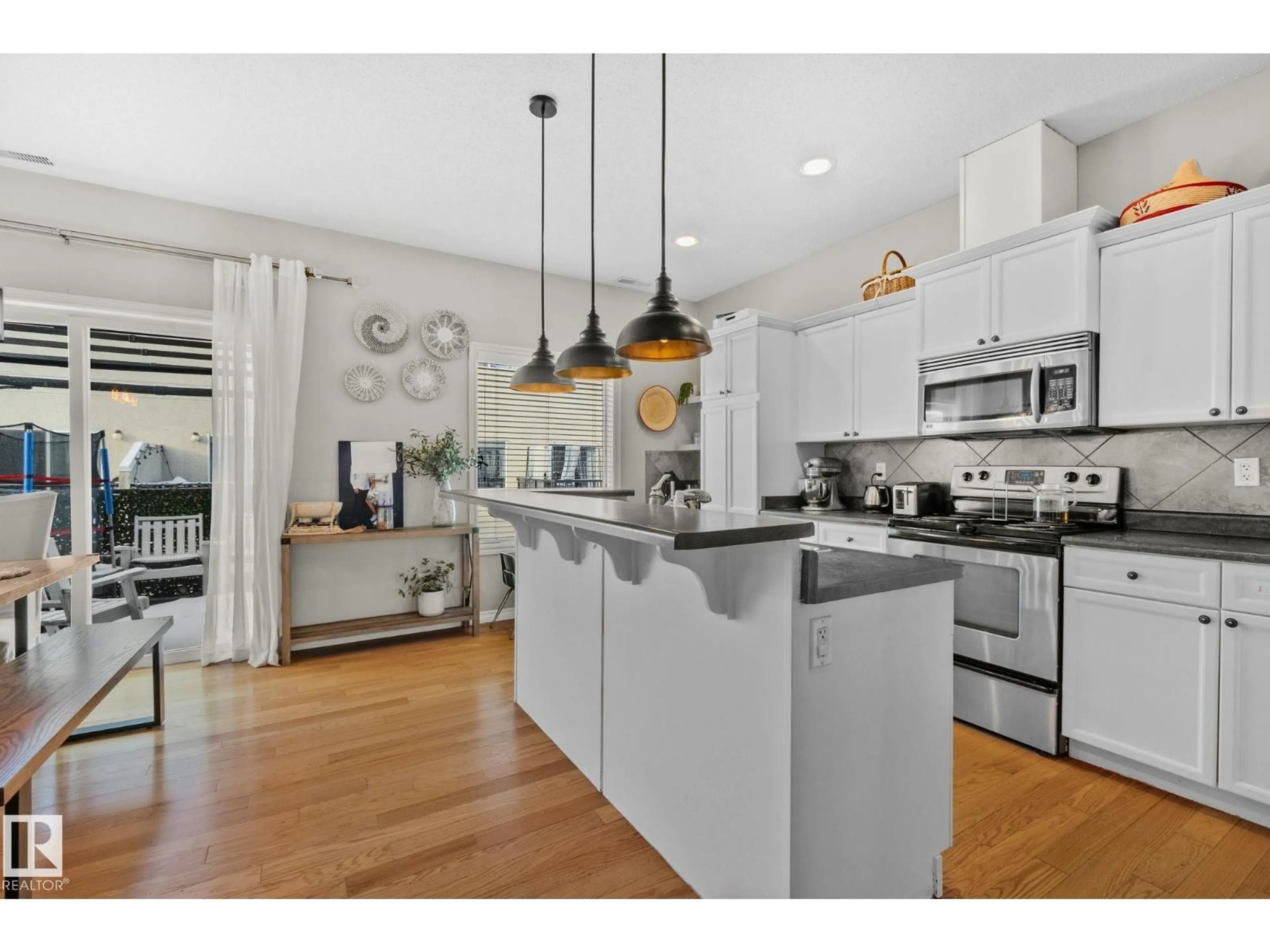 Open concept kitchen, unknown for #46 - 13825 155 AV, Edmonton Alberta T6V0B8