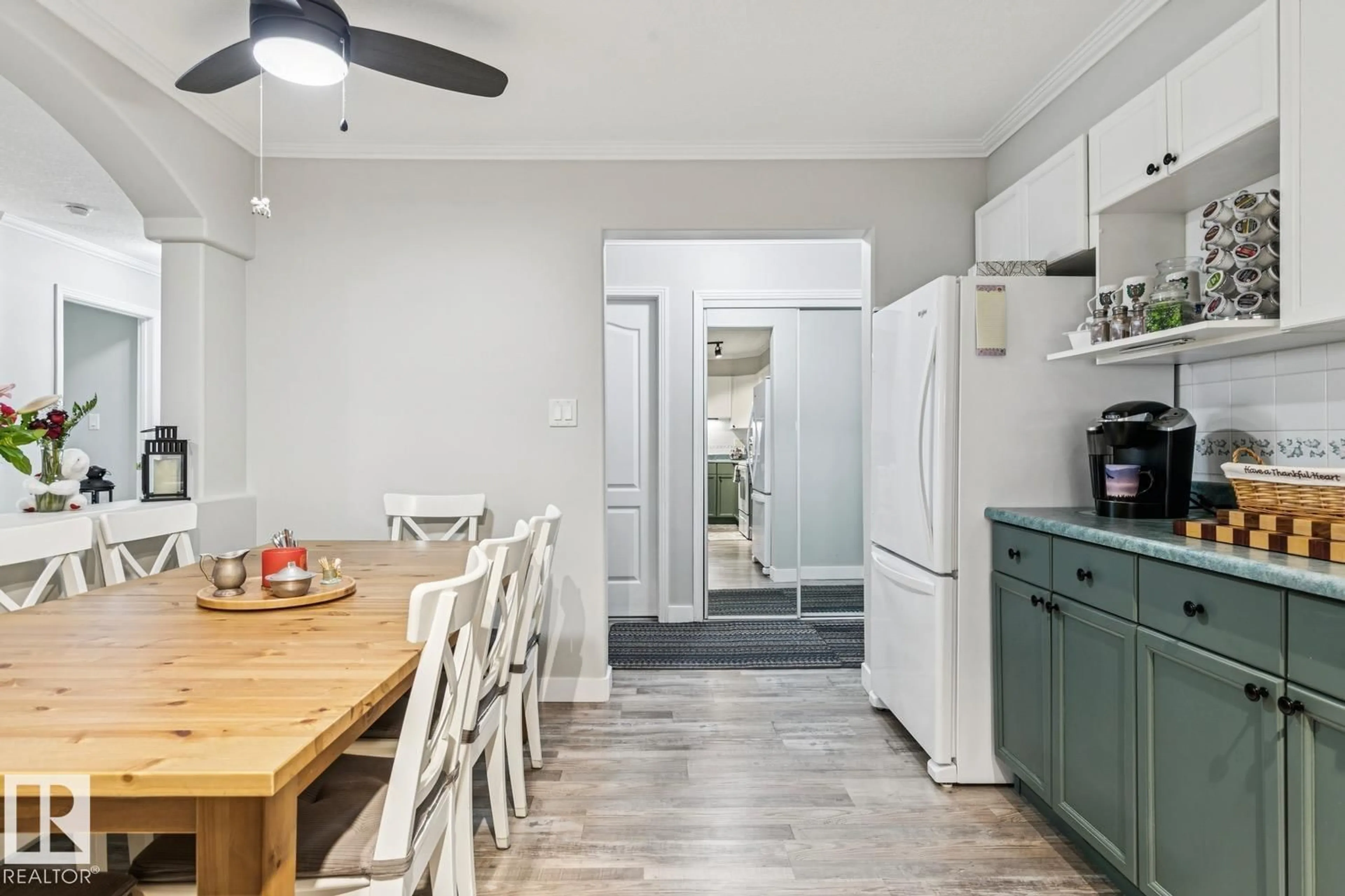 Open concept kitchen, unknown for 110 - 8315 83 ST, Edmonton Alberta T6C4R8