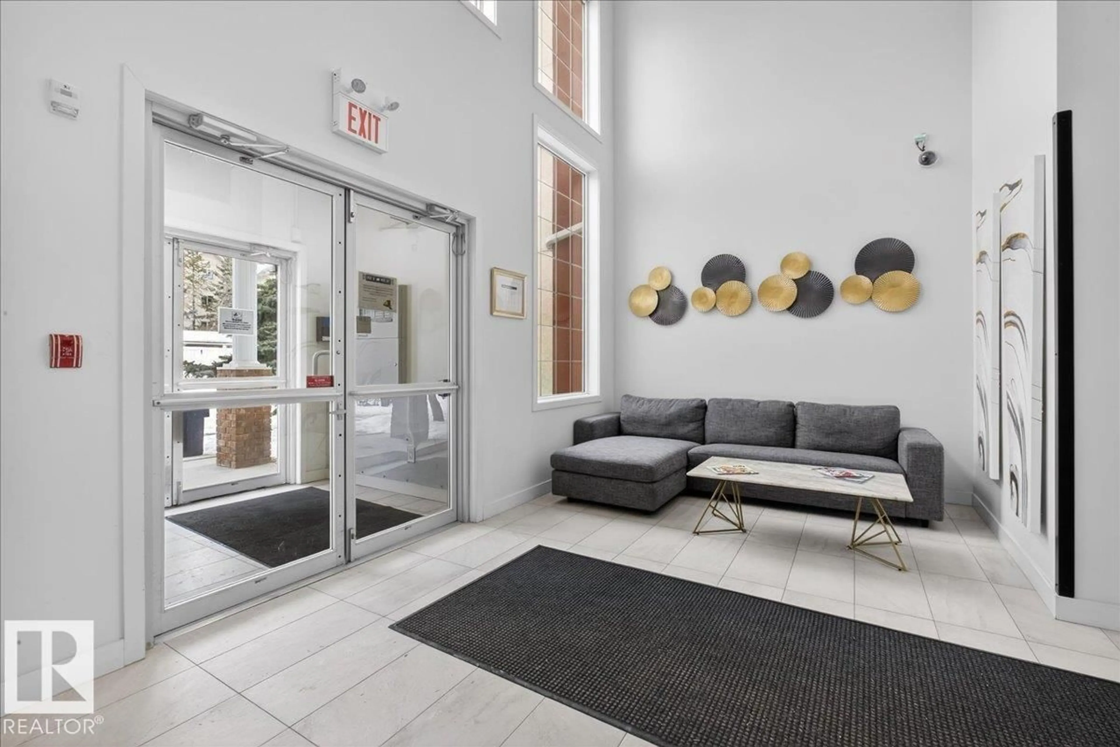 Lobby for #208 - 12110 106 AV, Edmonton Alberta T5M4R9