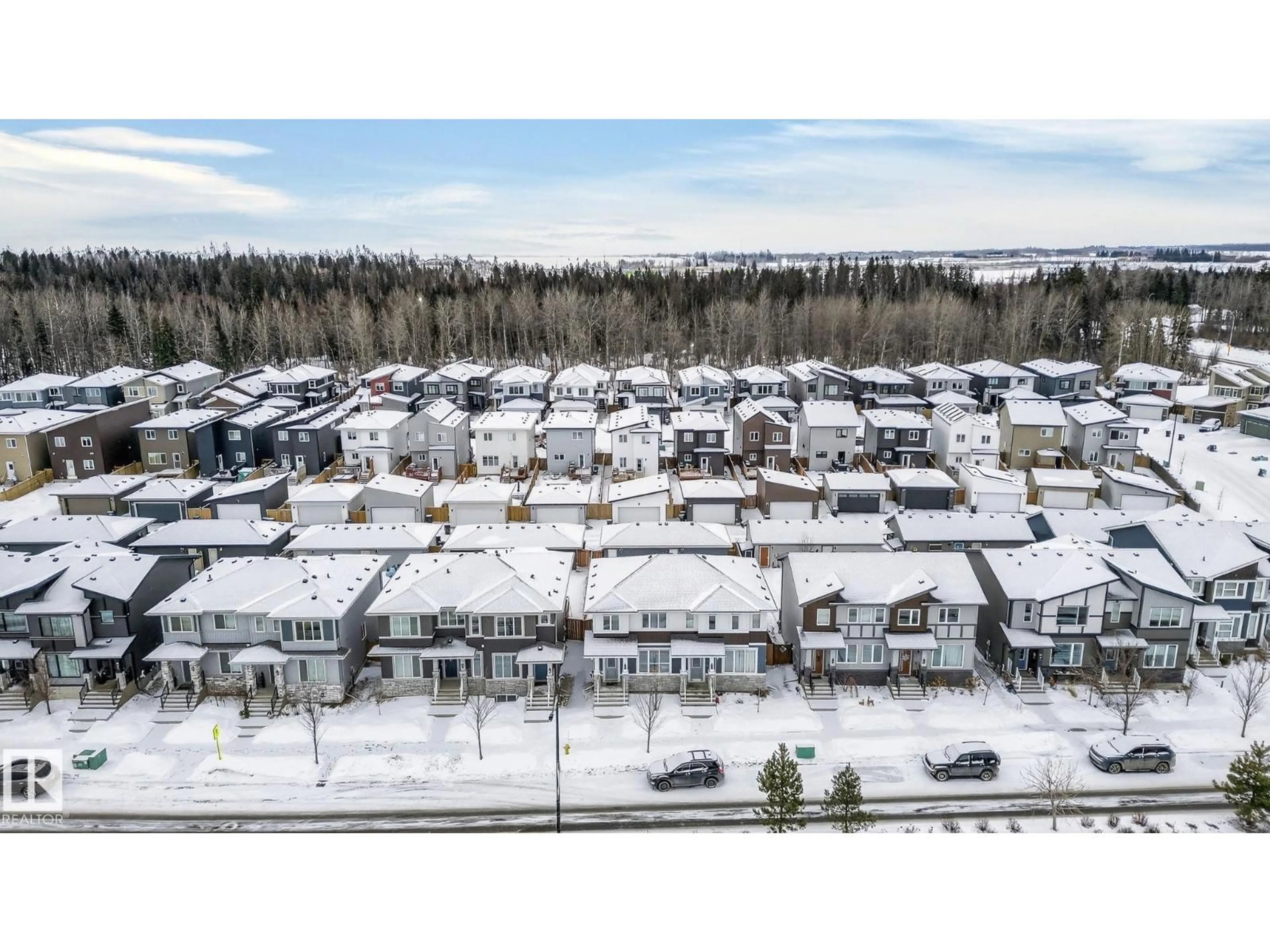 A pic from outside/outdoor area/front of a property/back of a property/a pic from drone, unknown for 17 FENWYCK BV, Spruce Grove Alberta T7X3R6