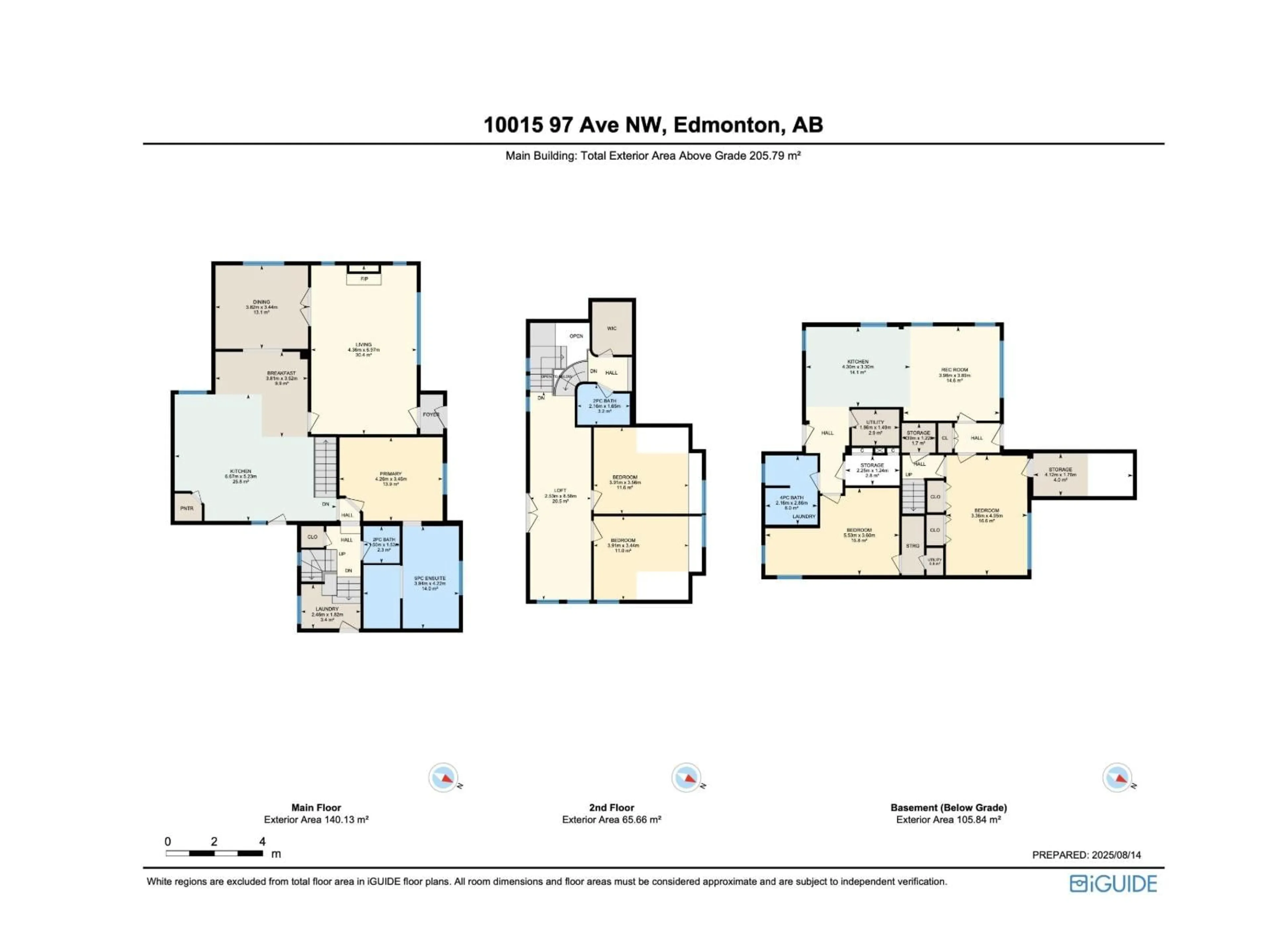Floor plan for NW - 10015 97 AV, Edmonton Alberta T5K0A9