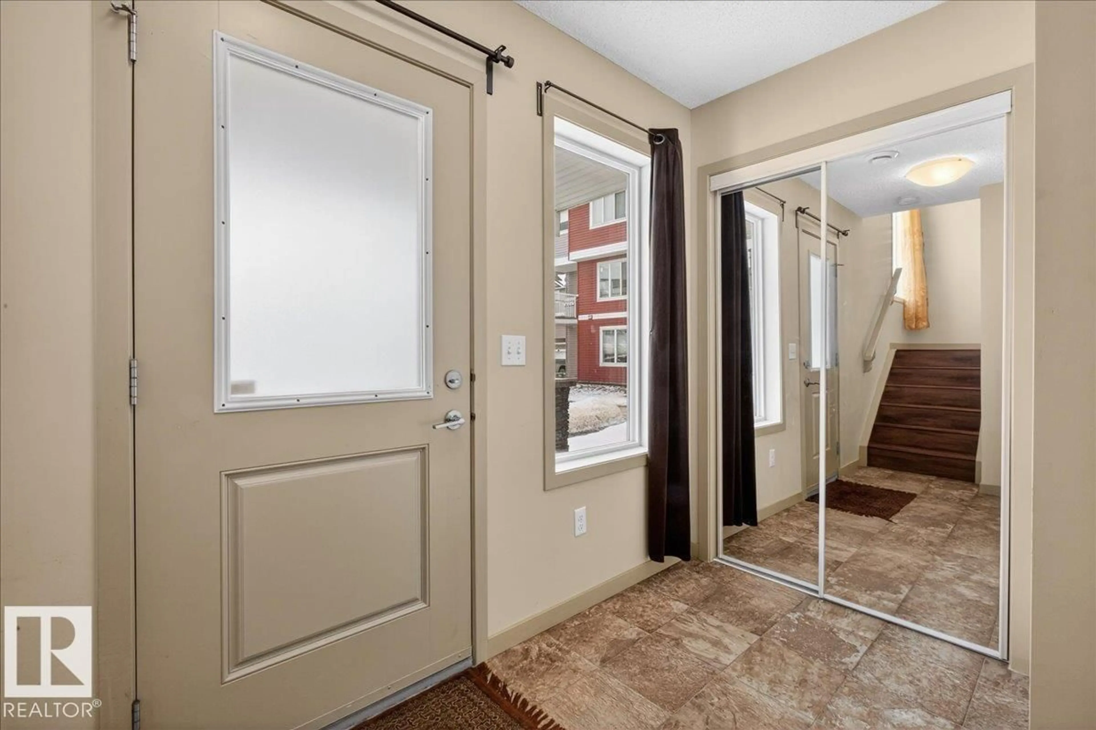 Indoor entryway for #46 - 1816 RUTHERFORD RD, Edmonton Alberta T6W2K6