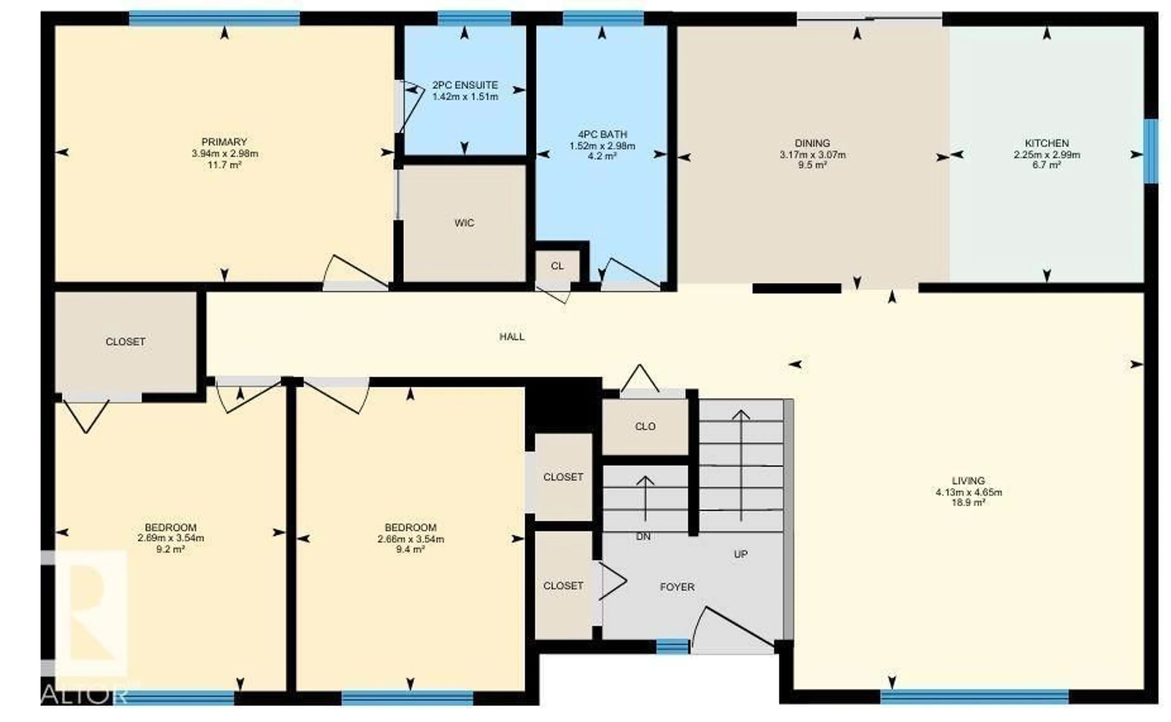 Floor plan for 5205 55 ST, Thorsby Alberta T0C2P0