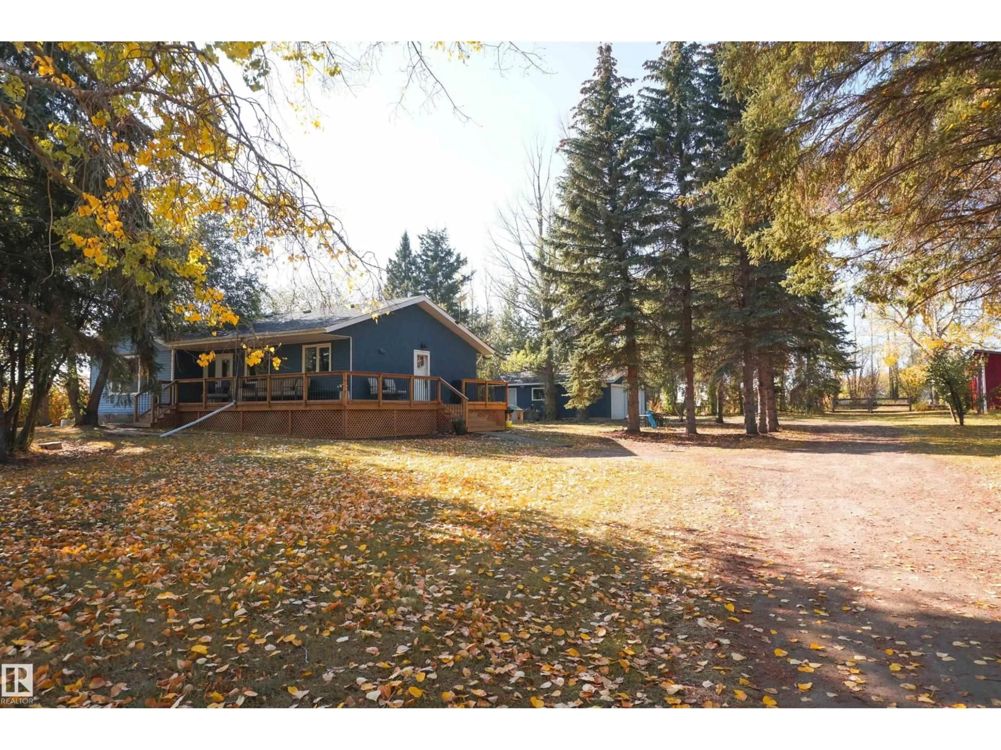 A pic from outside/outdoor area/front of a property/back of a property/a pic from drone, unknown for 56424 RGE ROAD 245, Rural Sturgeon County Alberta T5Y0G9