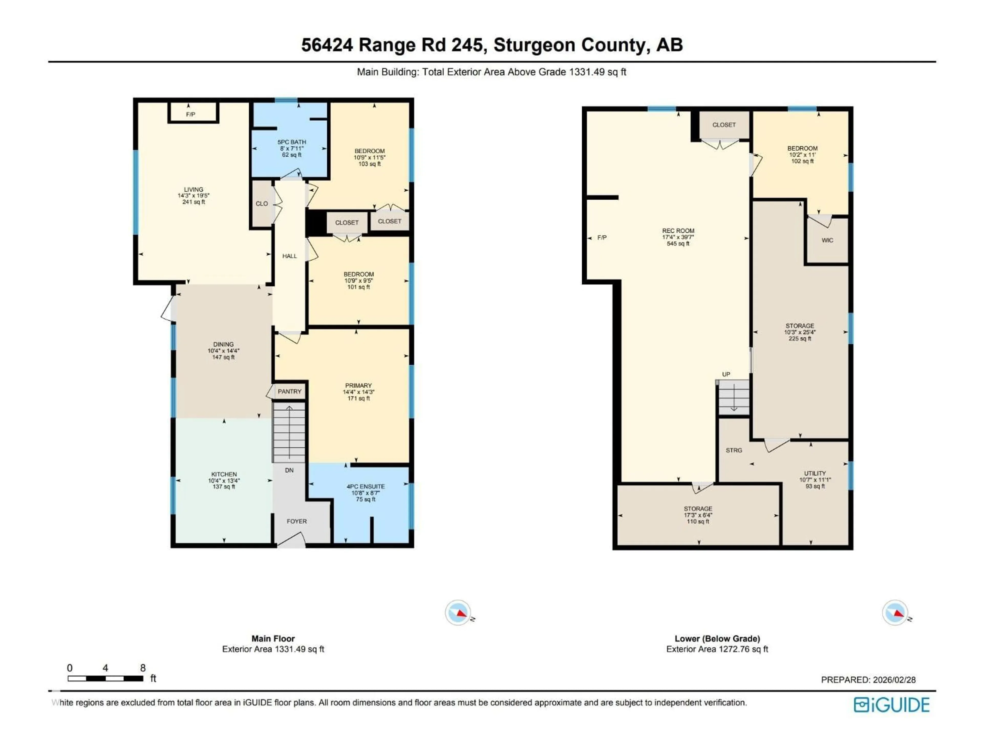 Floor plan for 56424 RGE ROAD 245, Rural Sturgeon County Alberta T5Y0G9