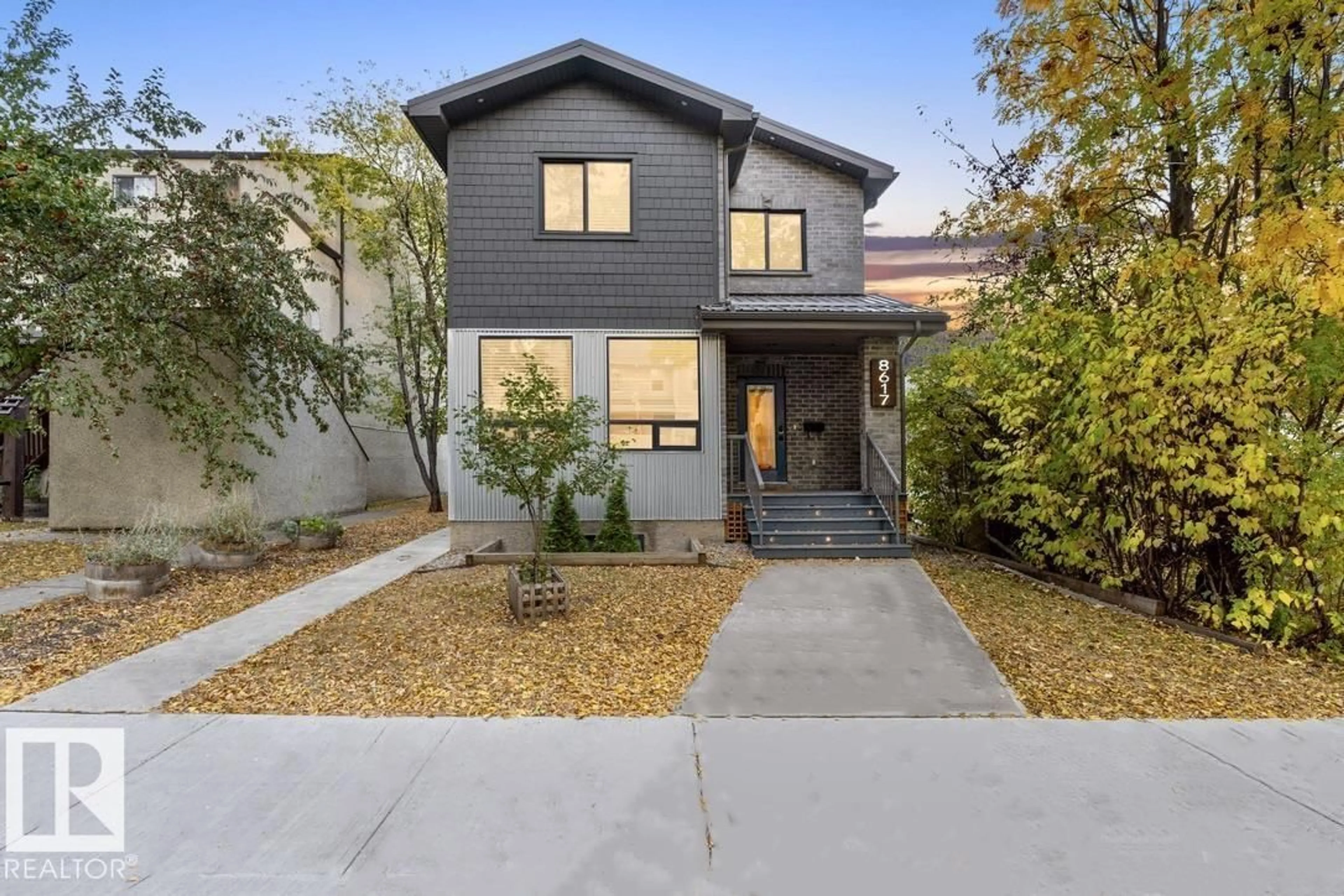 Home with brick exterior material, street for NW - 8617 108A ST, Edmonton Alberta T6E4M7