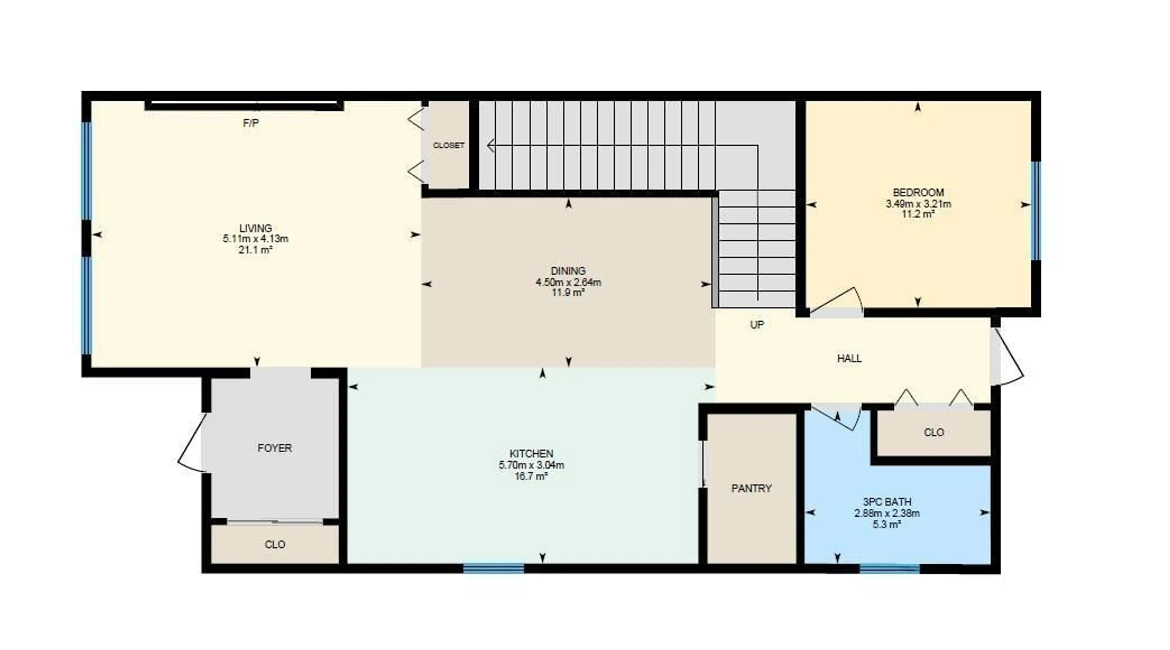 Floor plan for NW - 8617 108A ST, Edmonton Alberta T6E4M7