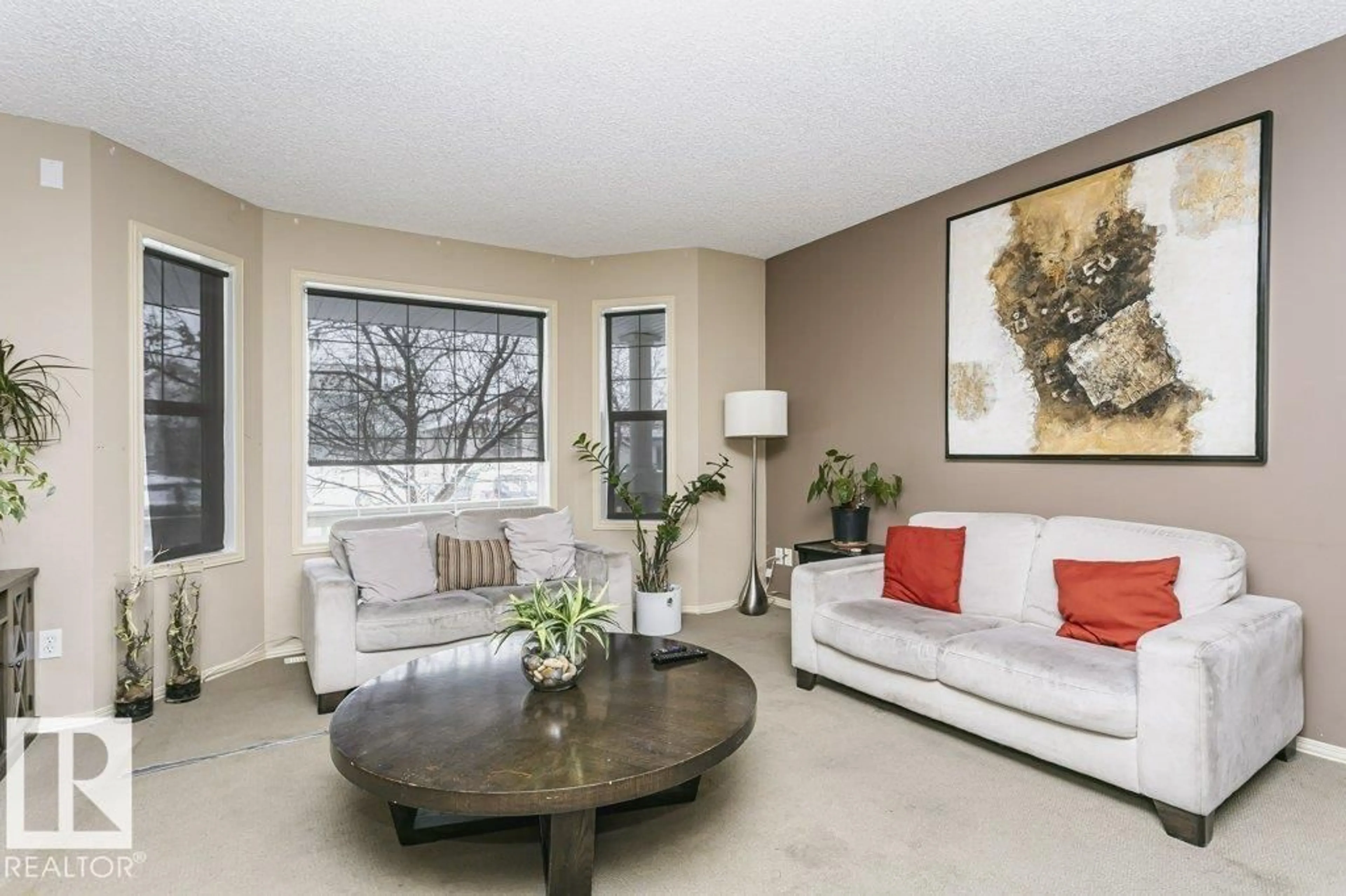 Living room with furniture, unknown for 15915 38 ST, Edmonton Alberta T5Y3E9