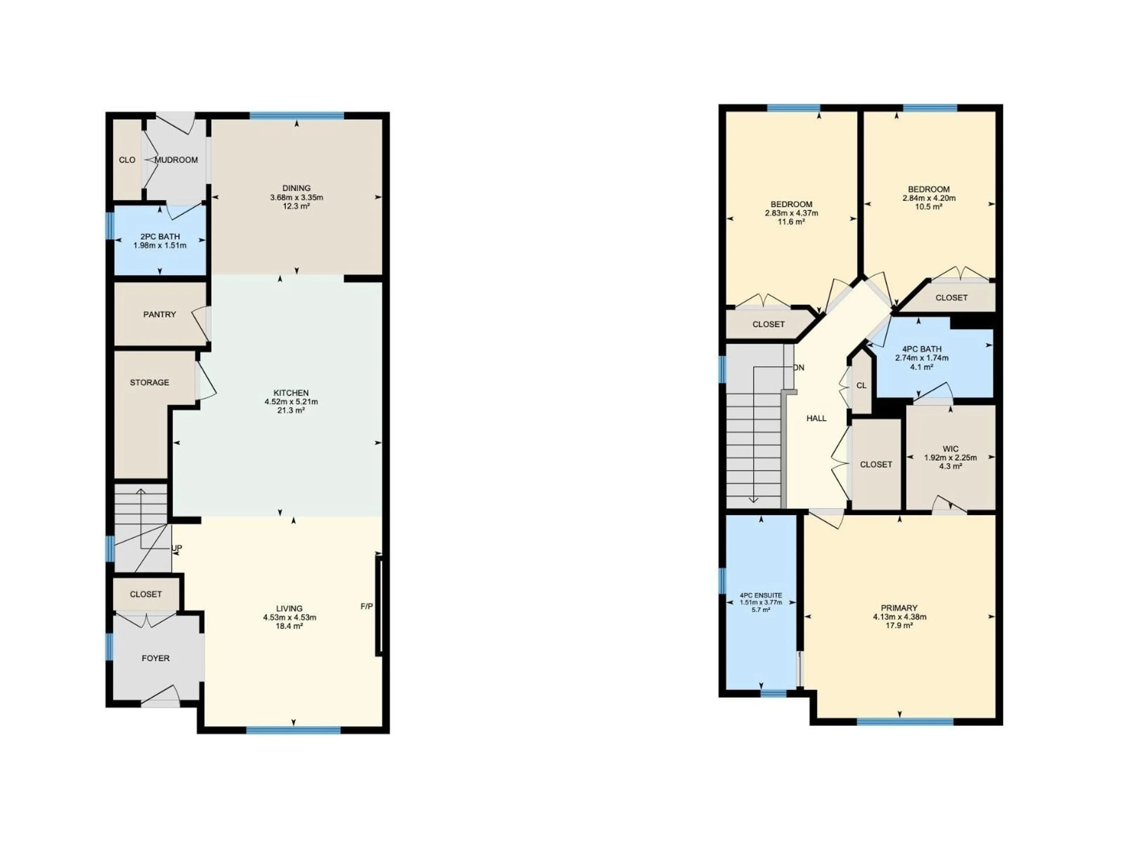 Floor plan for 128 GARNEAU GA, Spruce Grove Alberta T7X2Y6