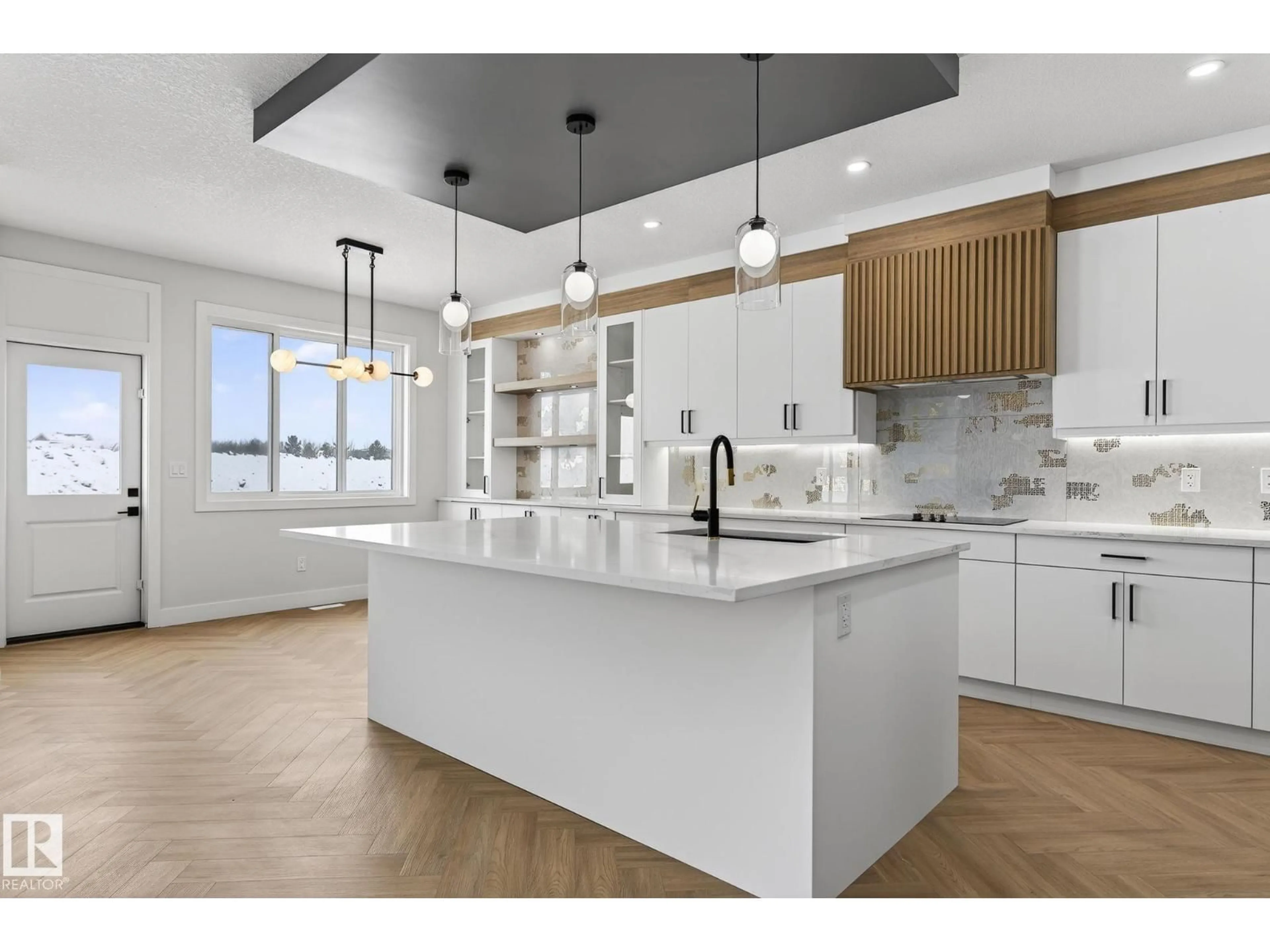 Open concept kitchen, unknown for NE - 2316 63 AV, Rural Leduc County Alberta T4X3A4