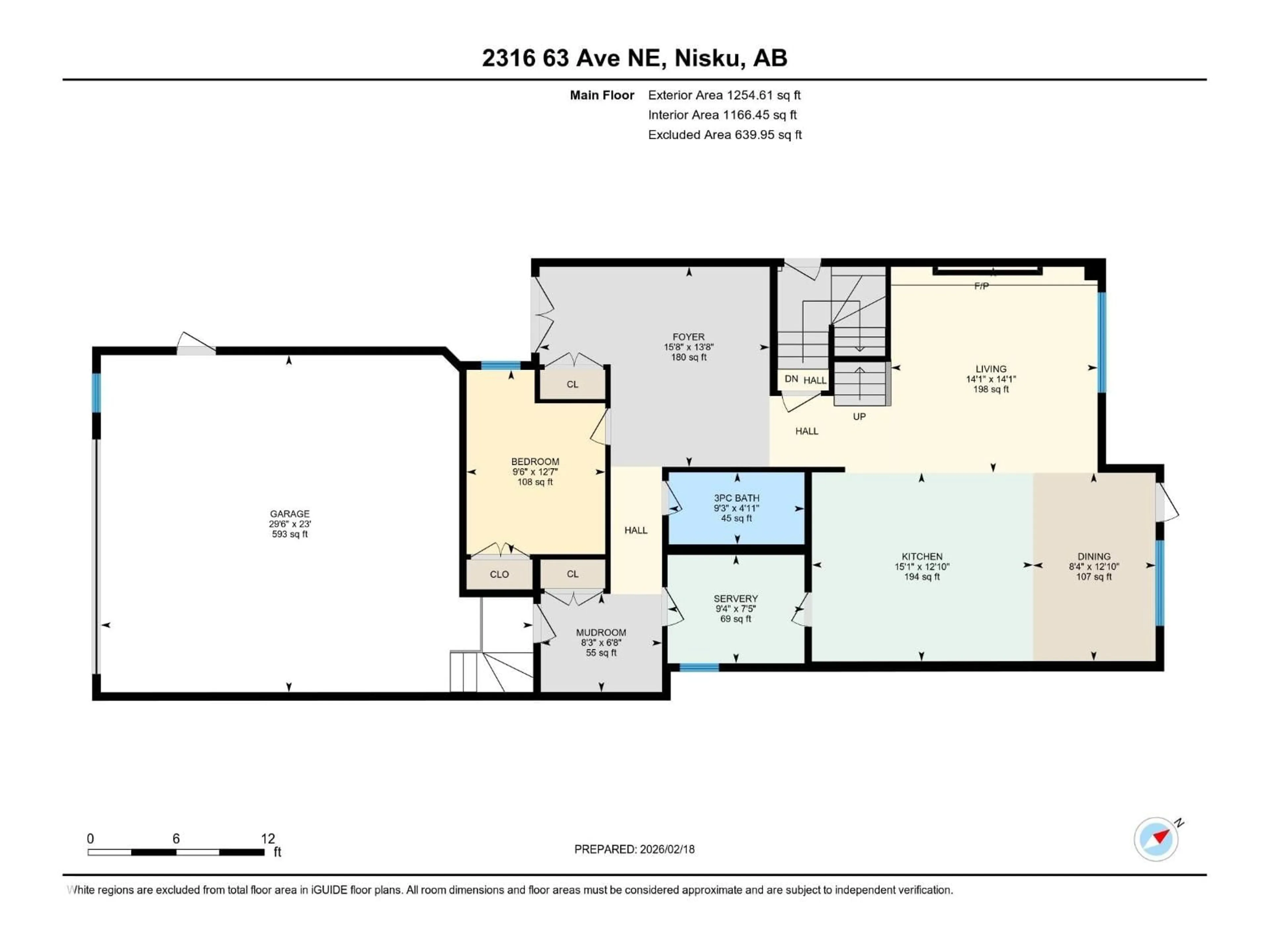 Floor plan for NE - 2316 63 AV, Rural Leduc County Alberta T4X3A4