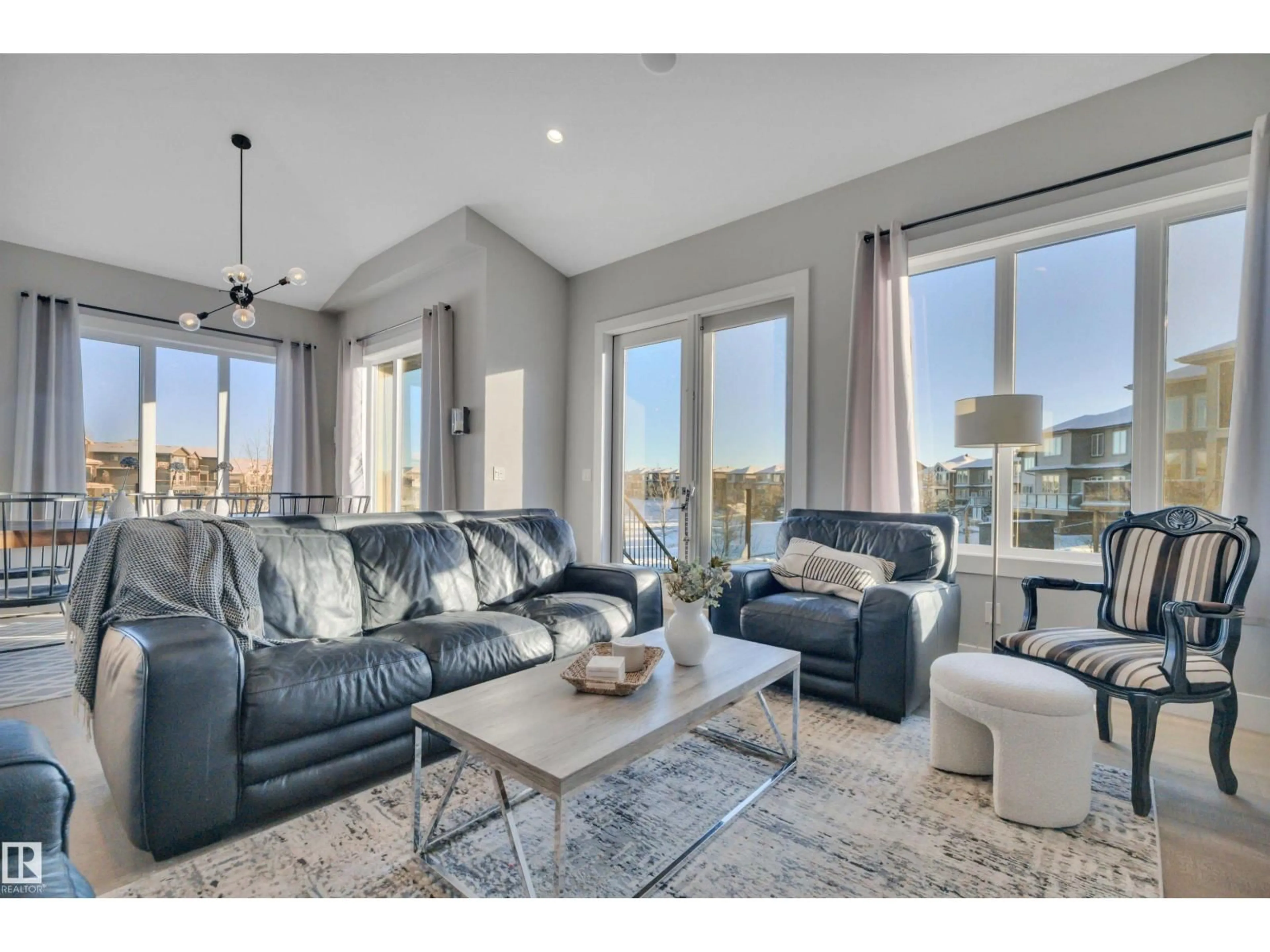 Living room with furniture, unknown for 4001 47 AV, Beaumont Alberta T4X1H2