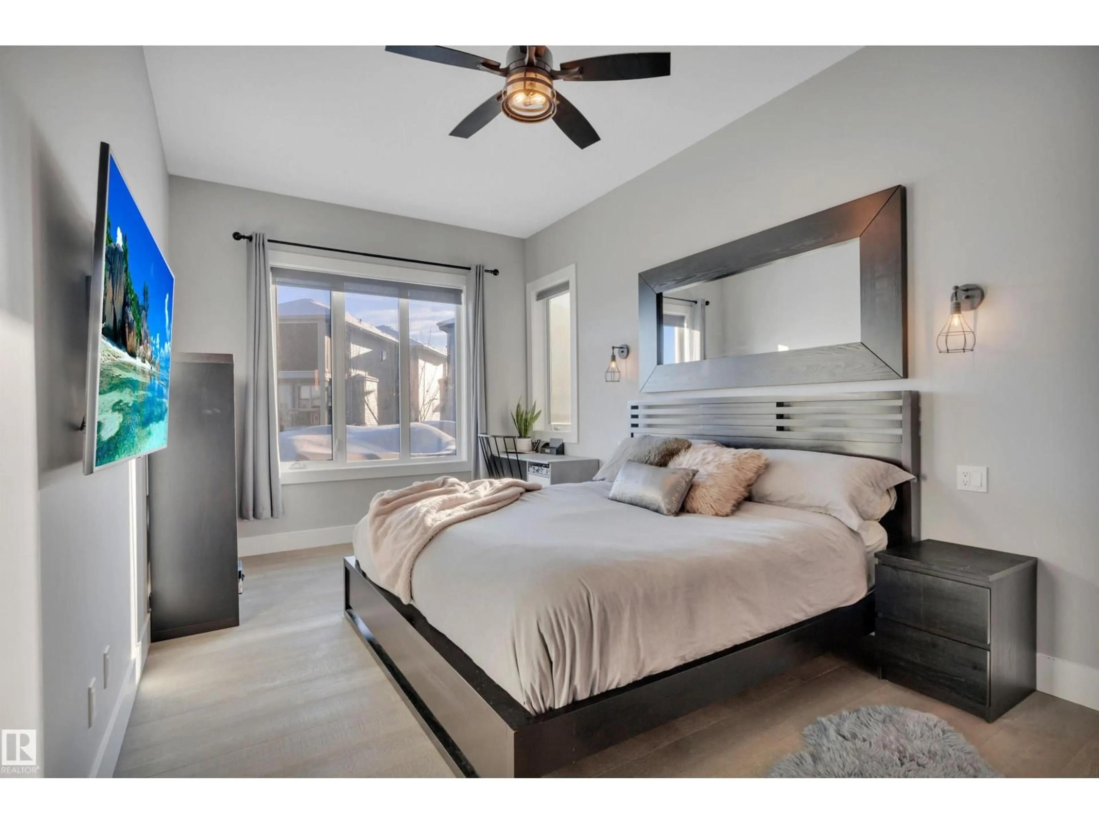 Bedroom with bed, unknown for 4001 47 AV, Beaumont Alberta T4X1H2