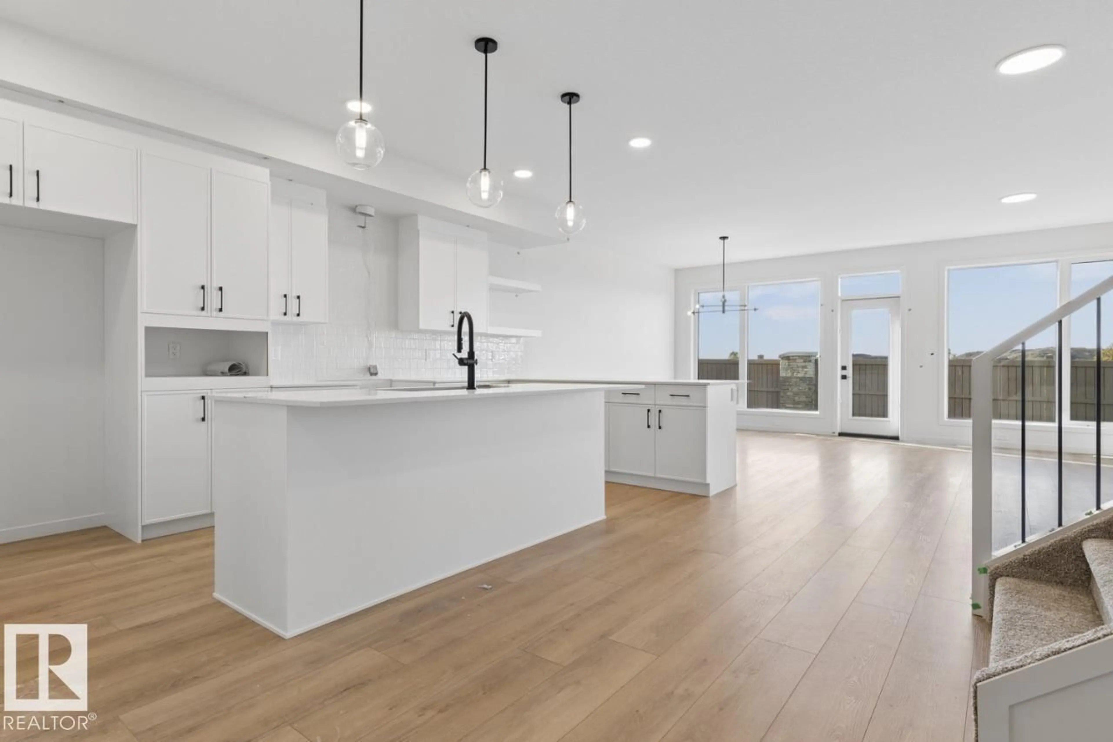 Open concept kitchen, unknown for SW - 2328 160 ST, Edmonton Alberta T6W4E5