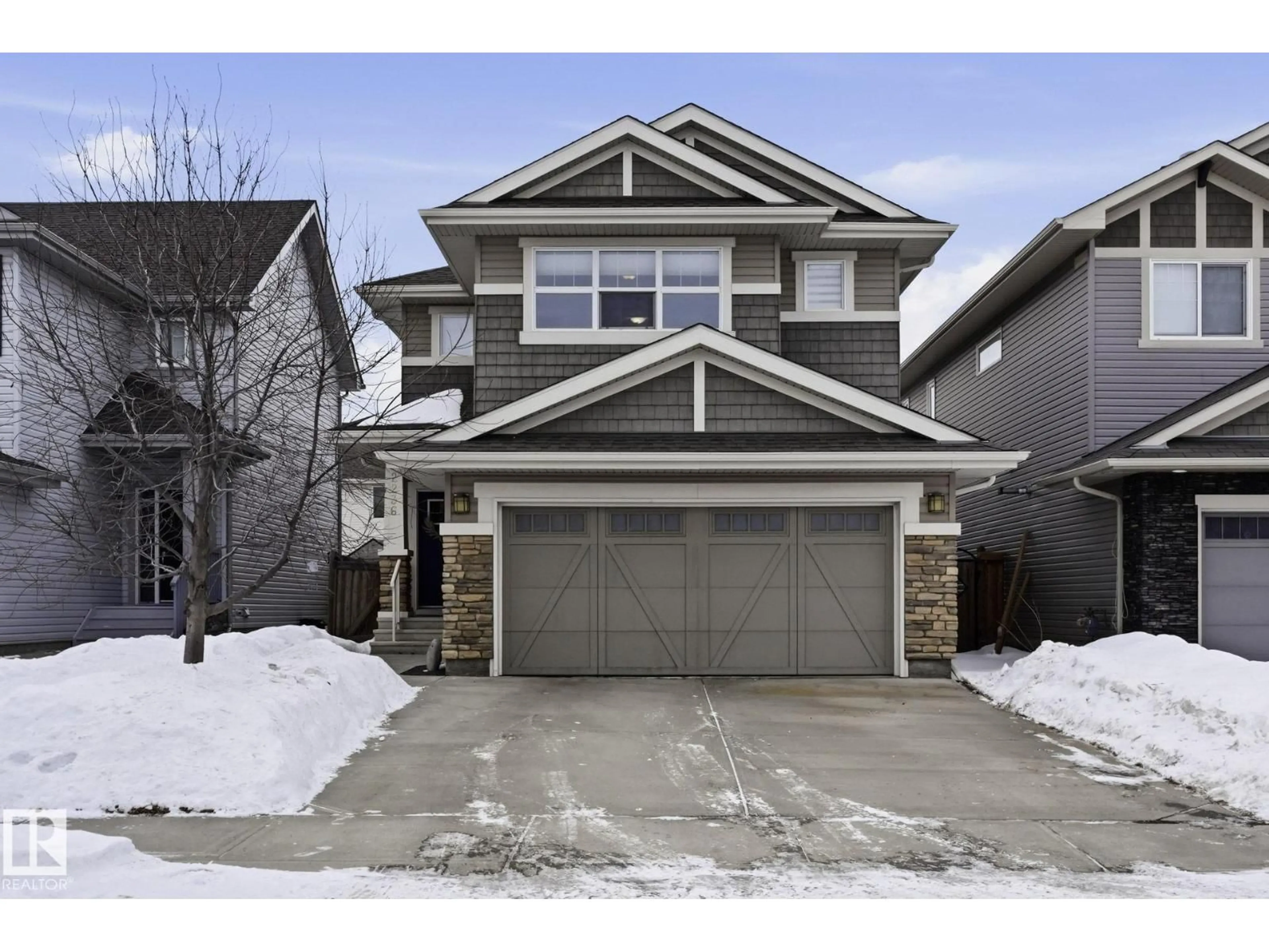 Home with vinyl exterior material, street for SW - 2236 CALHOUN LINK LI, Edmonton Alberta T6W3E3