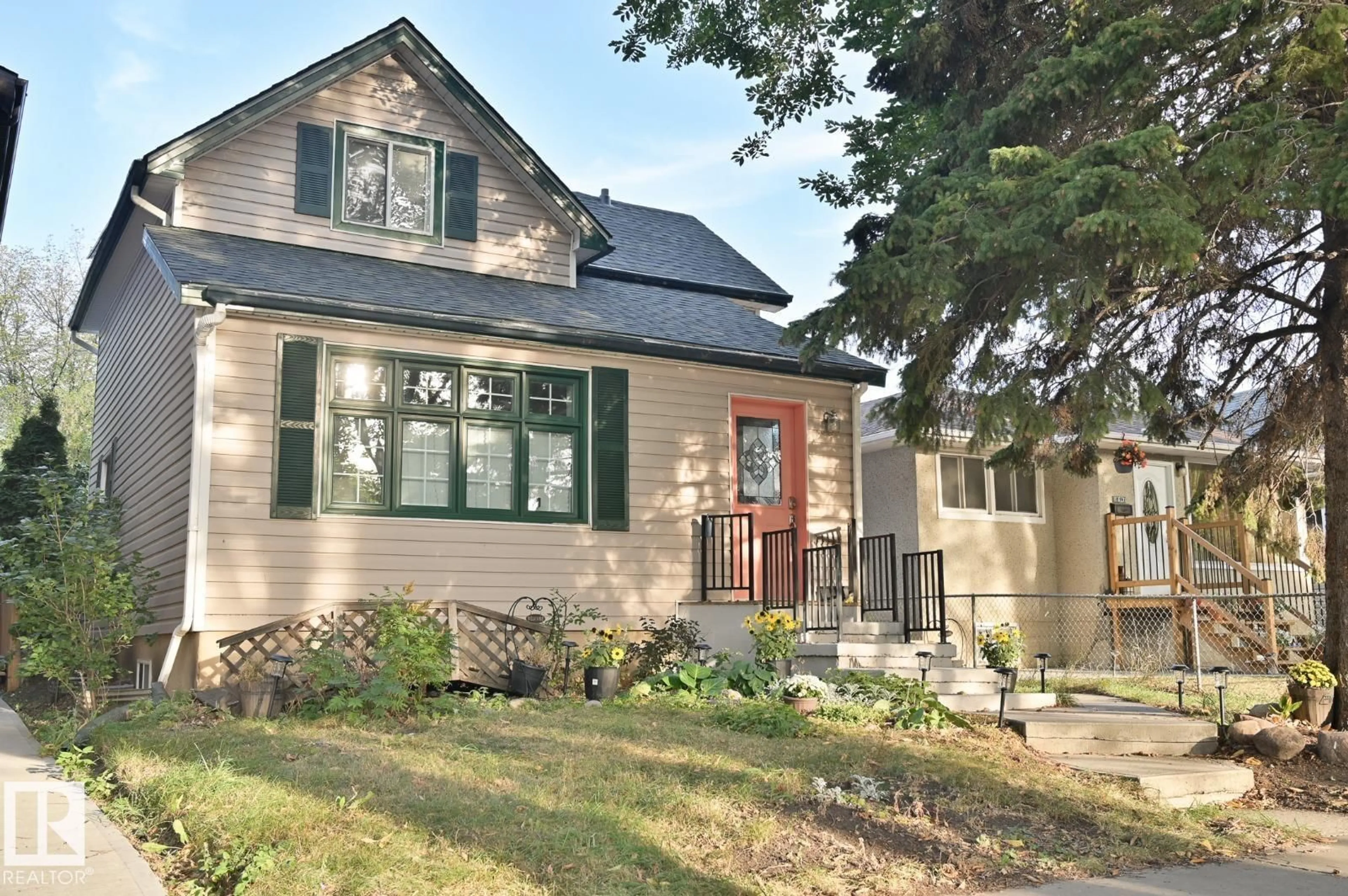 Home with brick exterior material, street for 11415 85 ST, Edmonton Alberta T5B3E1