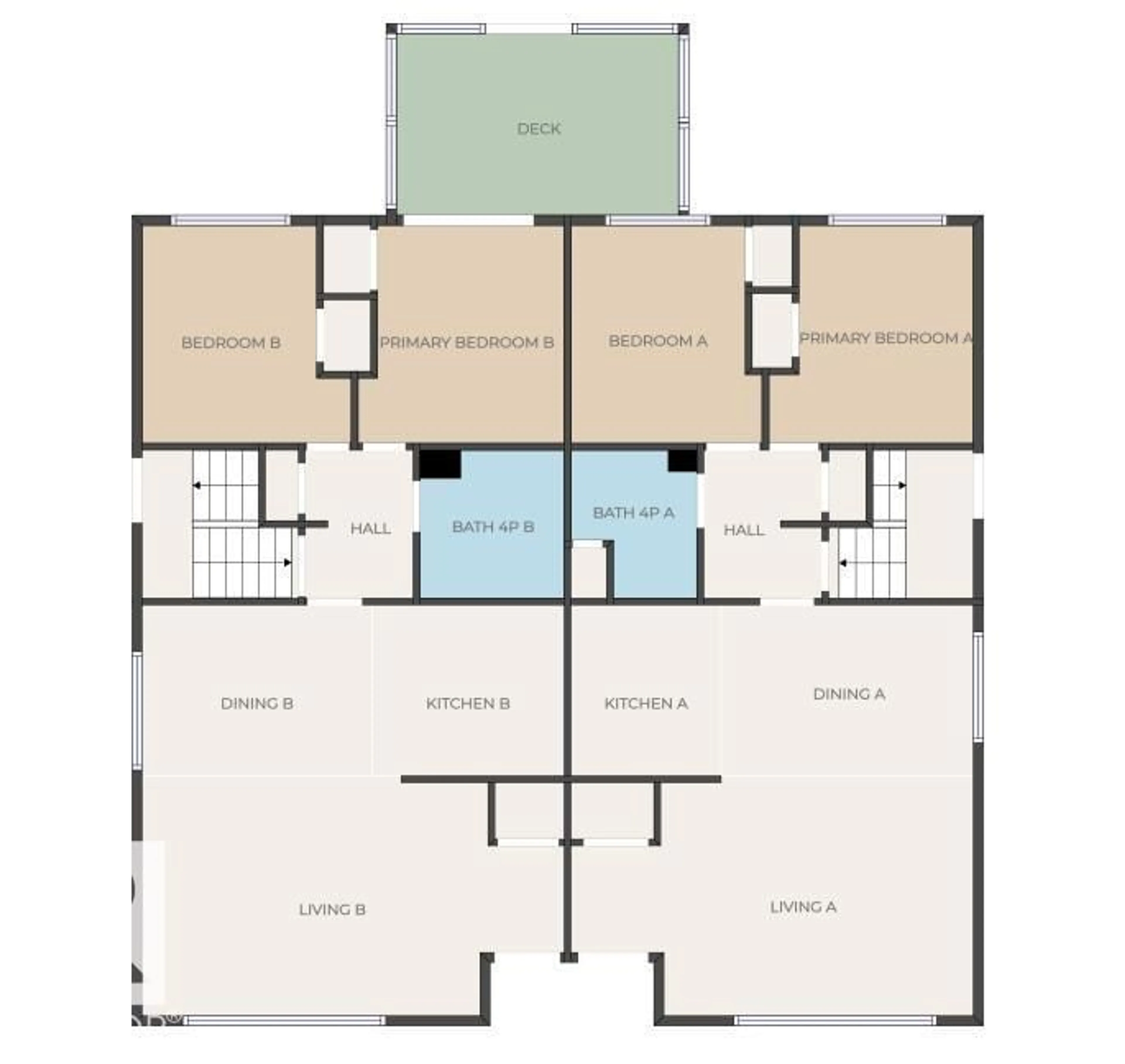 Floor plan for 6422 132 AV, Edmonton Alberta T5A0J8