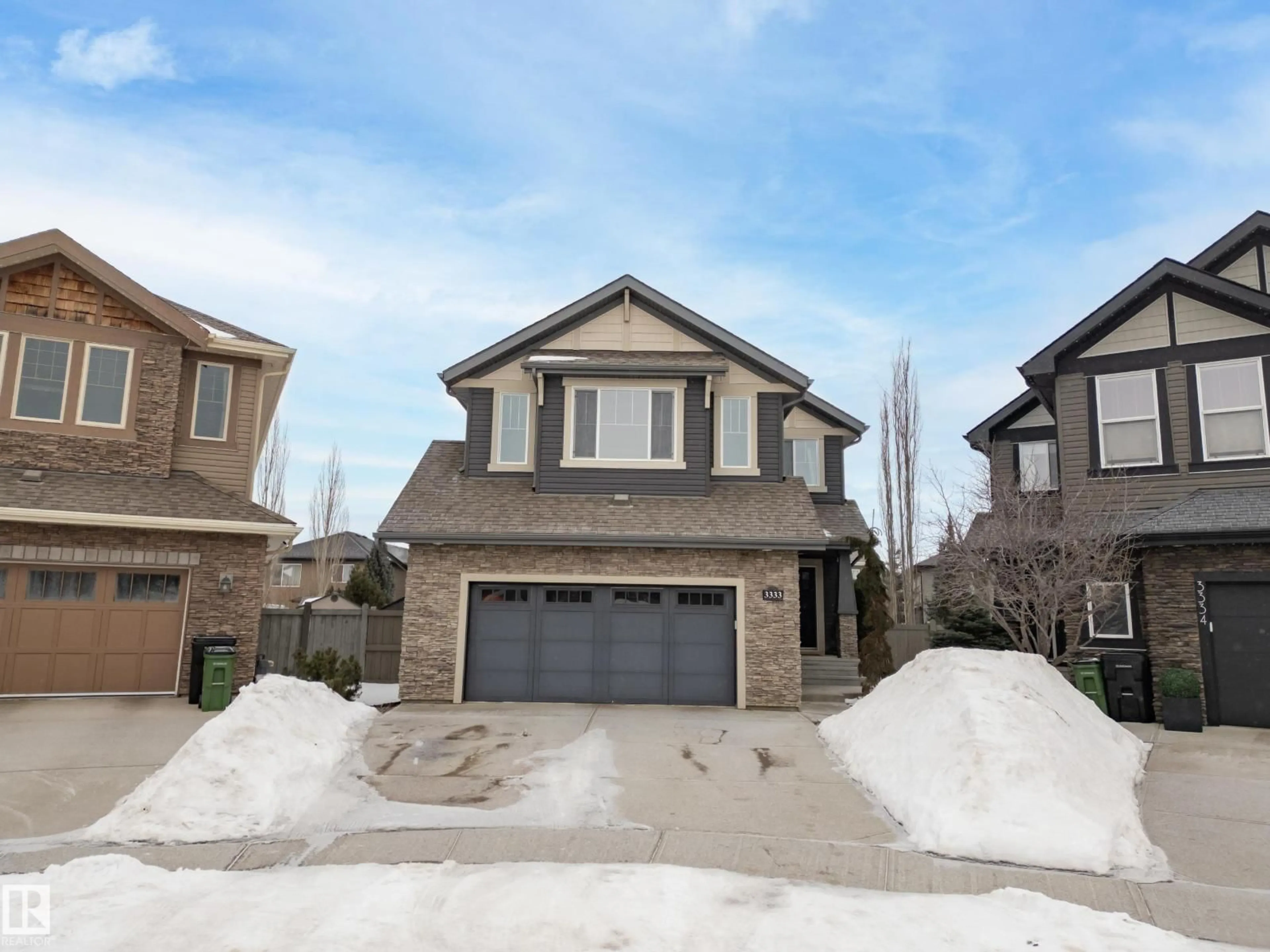 Home with brick exterior material, street for 3333 WEST CT, Edmonton Alberta T6W0T5