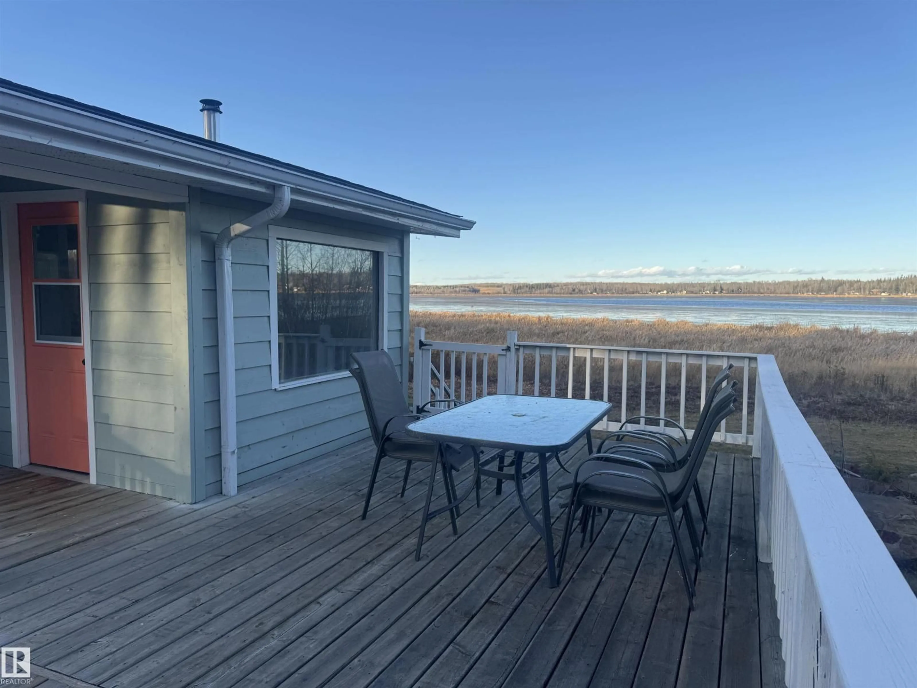 Patio, water/lake/river/ocean view for 490 & 492 LAKEVIEW DRIVE, Rural Lac Ste. Anne County Alberta T0E1V0