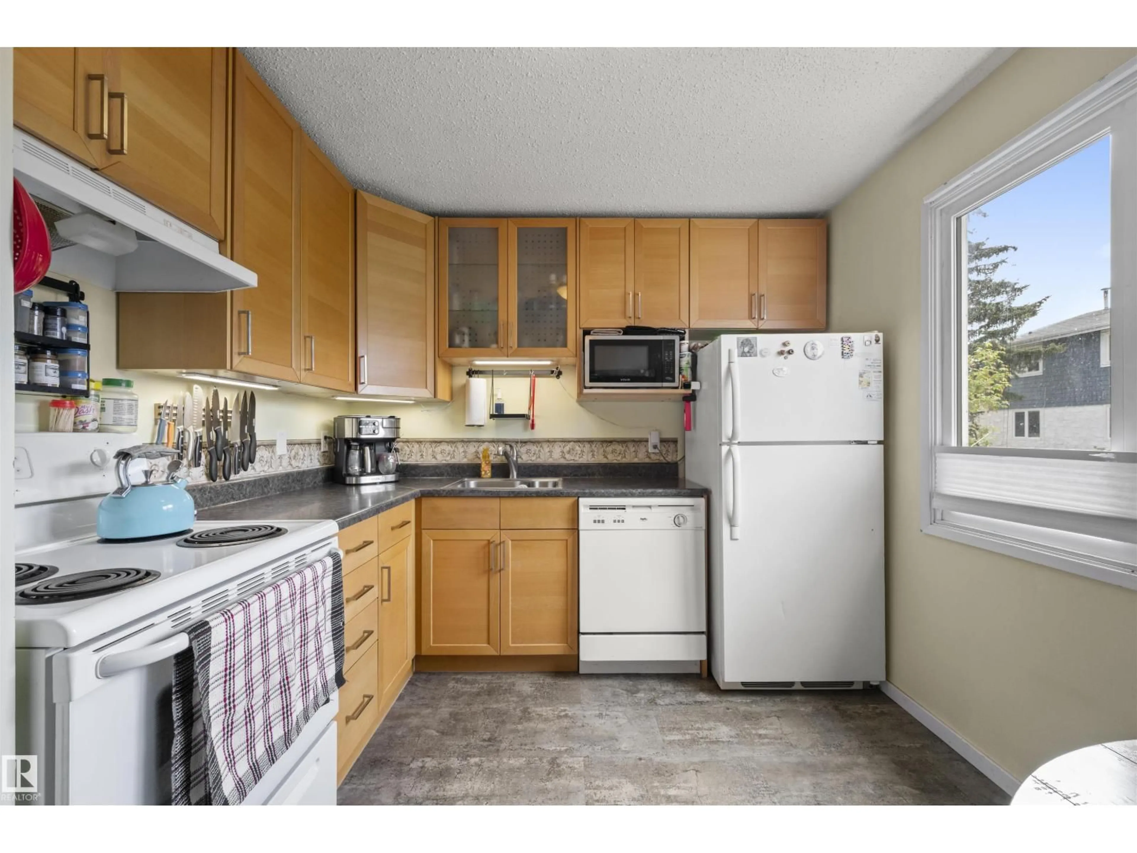 Standard kitchen, unknown for TWO - 116 CALLINGWOOD NW, Edmonton Alberta T5T1A3